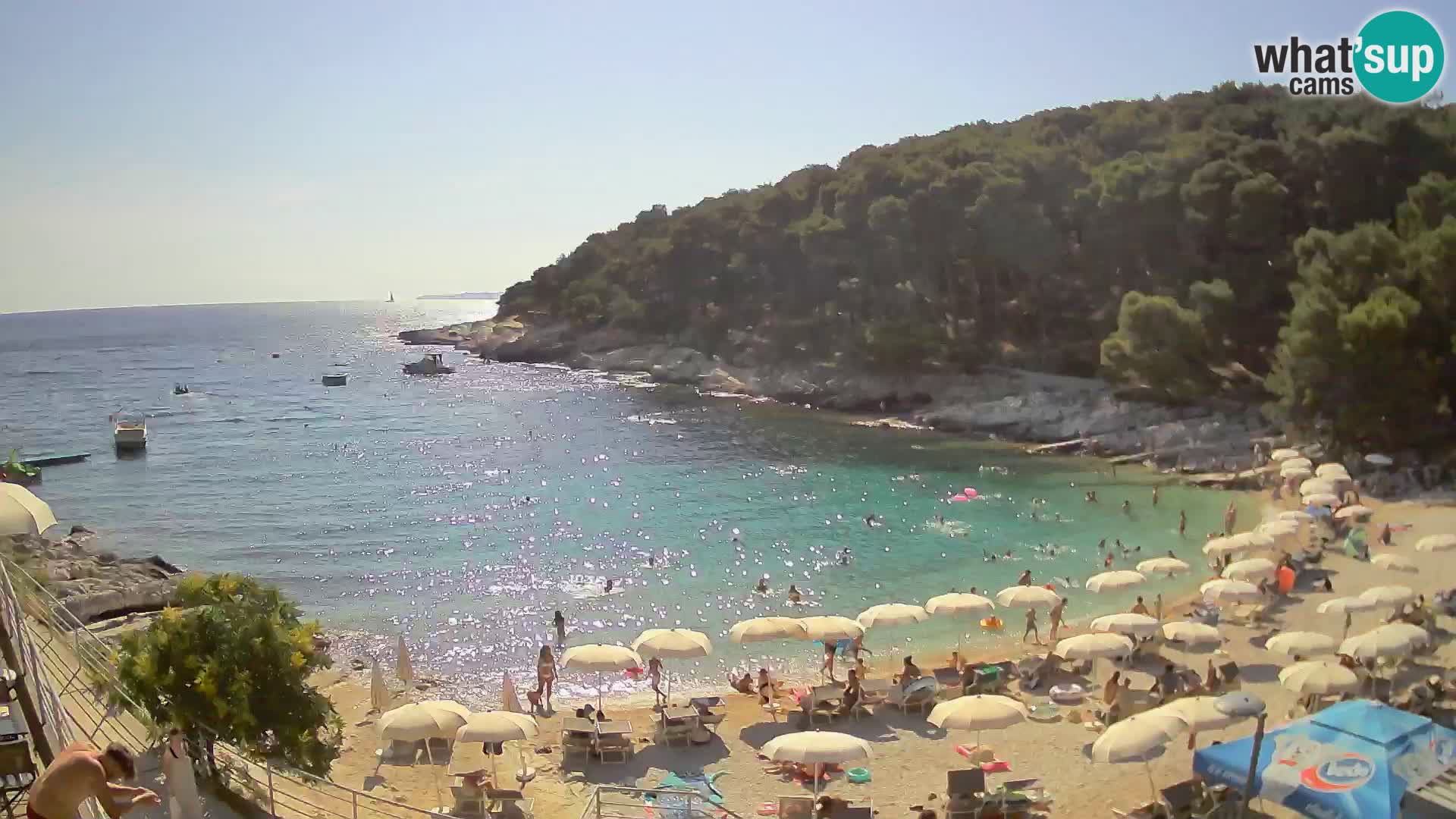 Webcam Mali Lošinj – spiaggia Sunčana uvala – Veli Žal