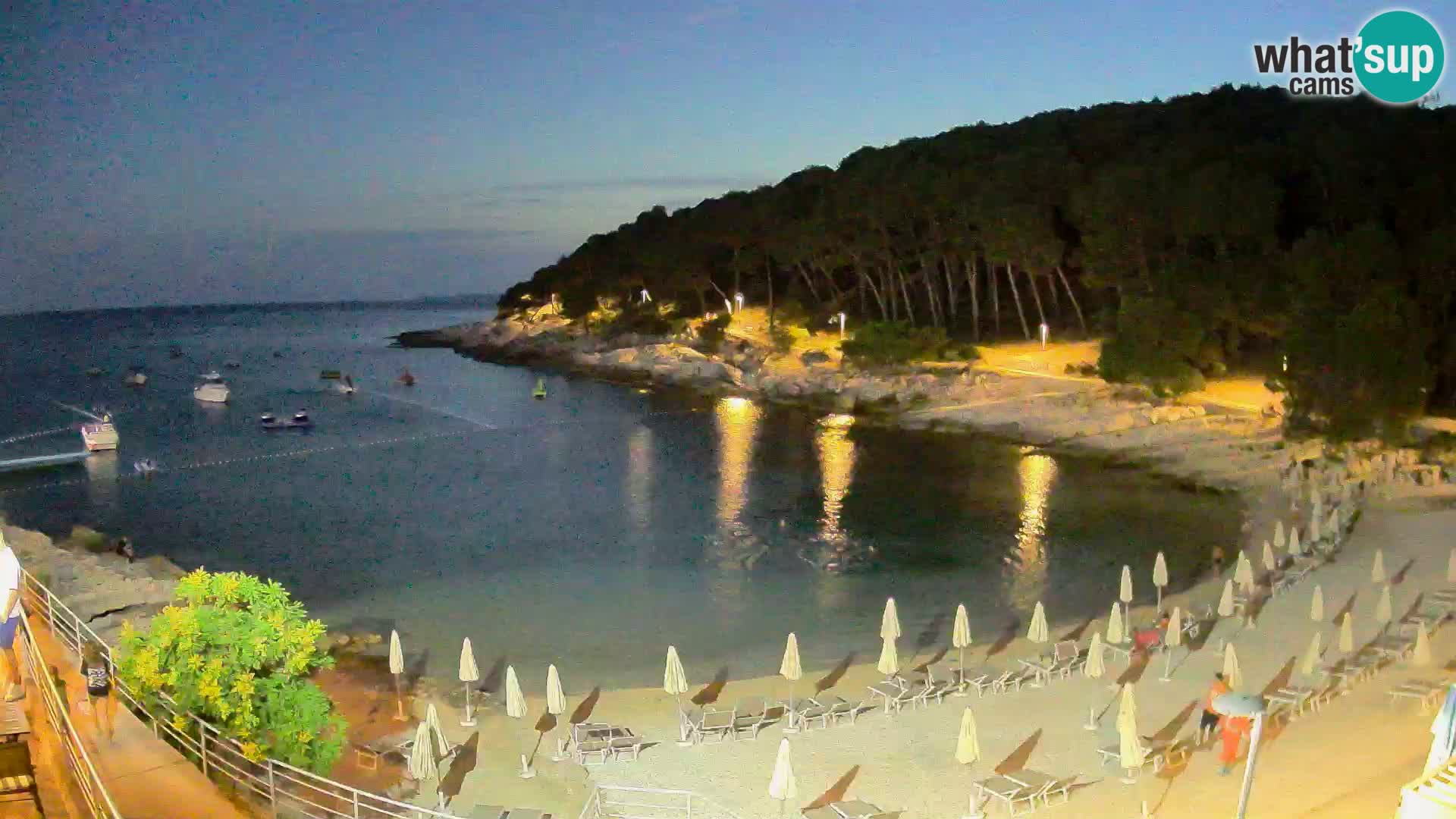 Webcam Mali Lošinj – plage Sunčana uvala – Veli Žal