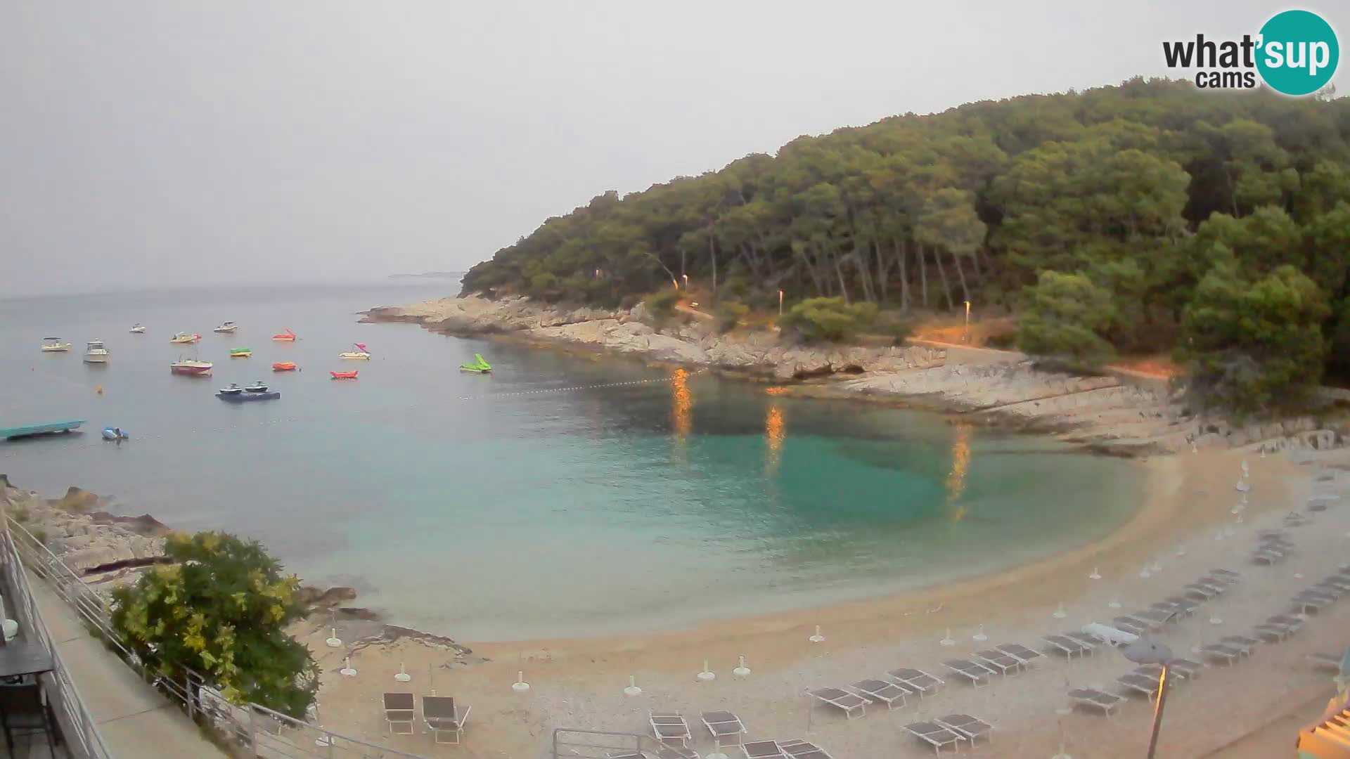 Webcam Mali Lošinj – spiaggia Sunčana uvala – Veli Žal