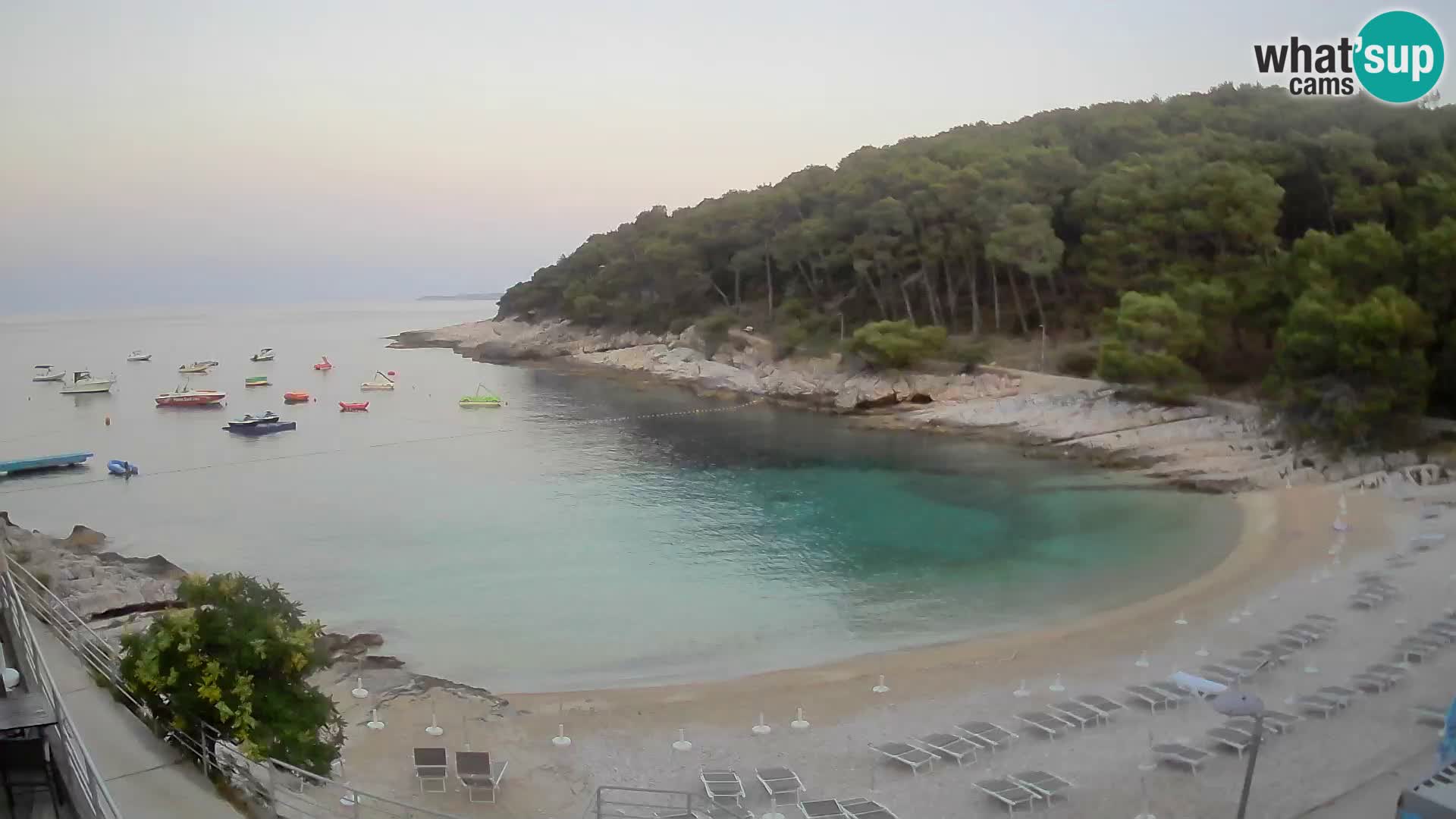 Webcam Mali Lošinj – plage Sunčana uvala – Veli Žal
