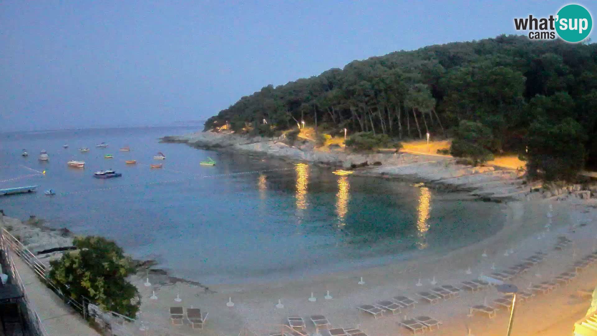 Spletna Kamera Mali Lošinj – plaža Sunčana uvala – Veli Žal