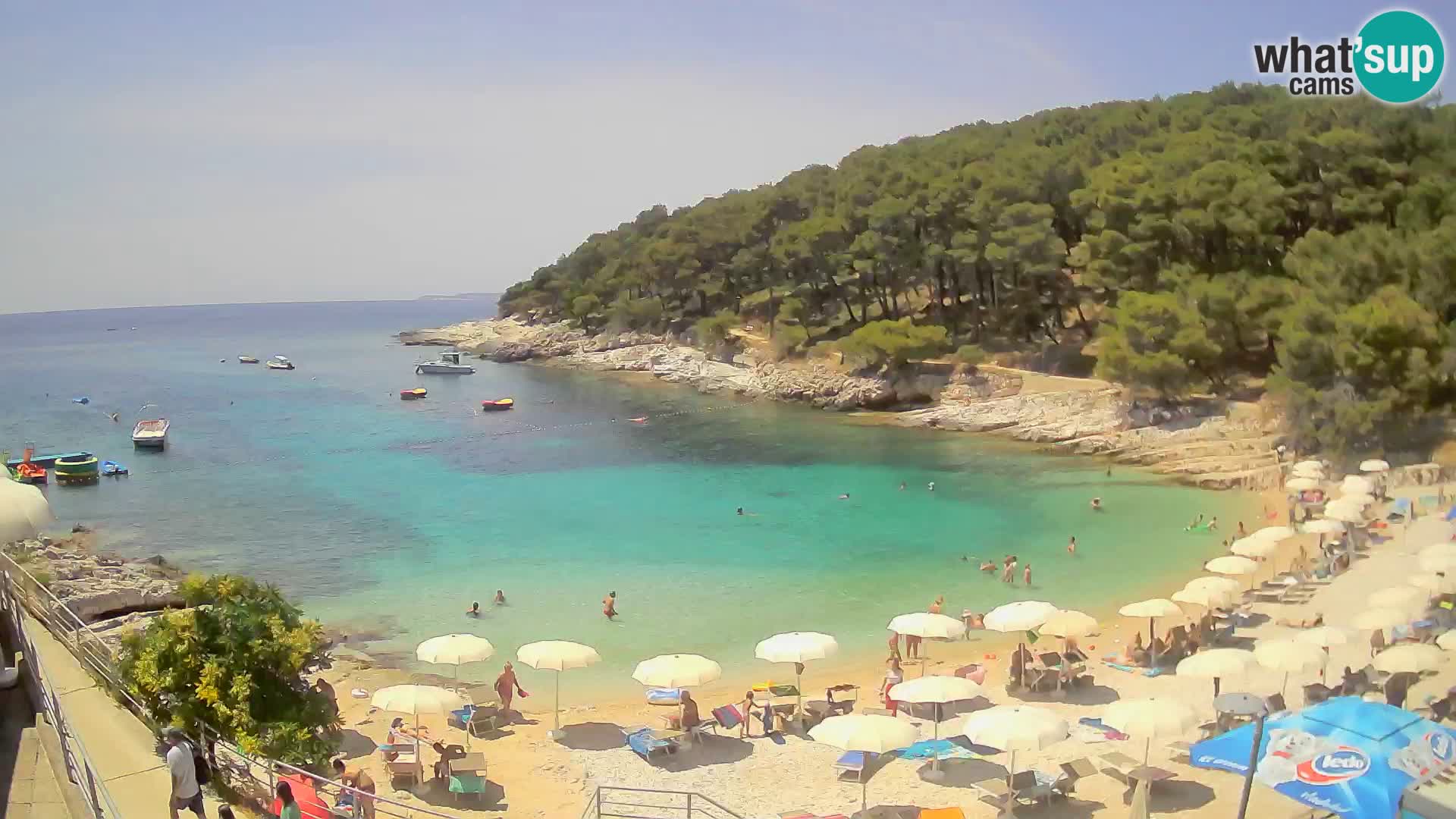 Webcam Mali Lošinj – Sunčana uvala Strand – Veli Žal