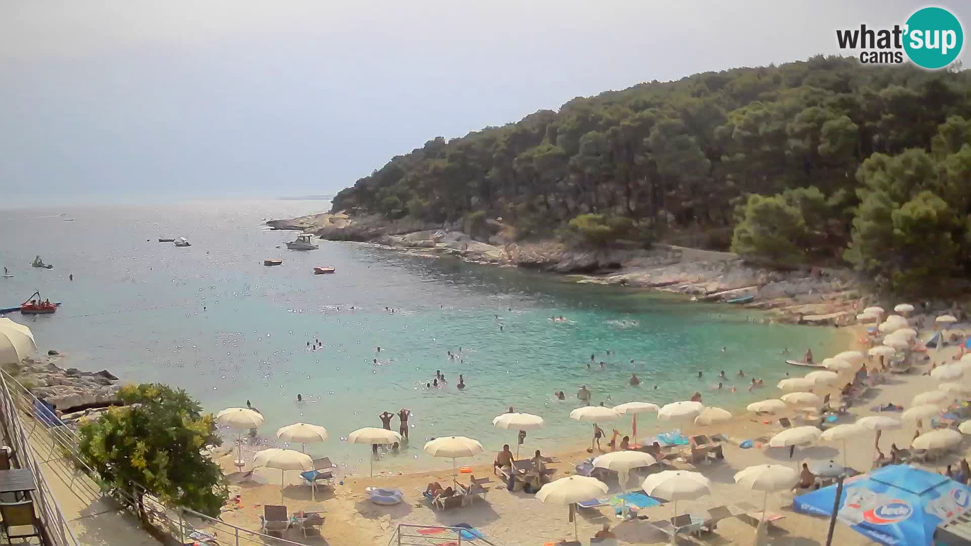 Webcam Mali Lošinj – plage Sunčana uvala – Veli Žal