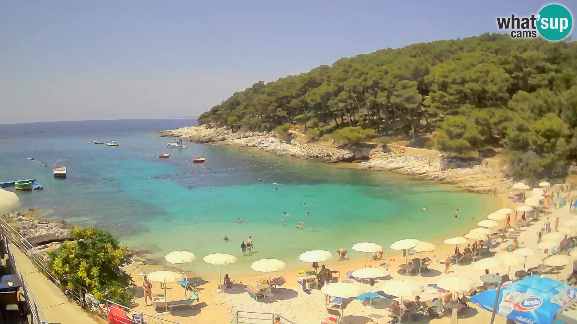 Webcam Mali Lošinj – Sunčana uvala Strand – Veli Žal