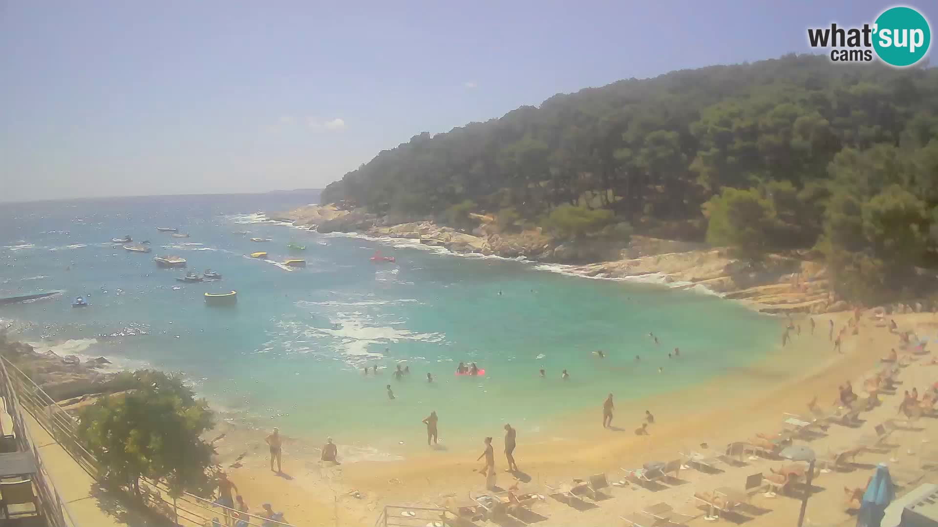Webcam Mali Lošinj – plage Sunčana uvala – Veli Žal