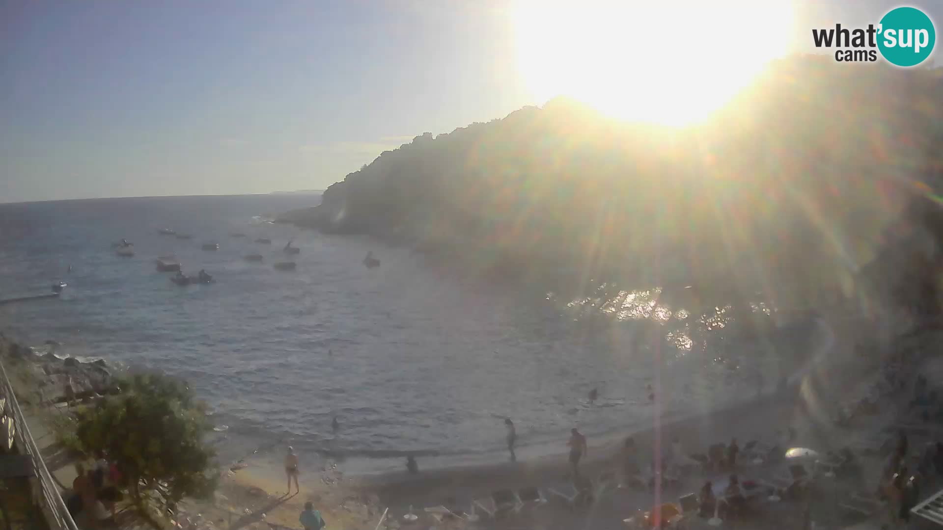 Webcam Mali Lošinj – Sunčana uvala beach – Veli Žal