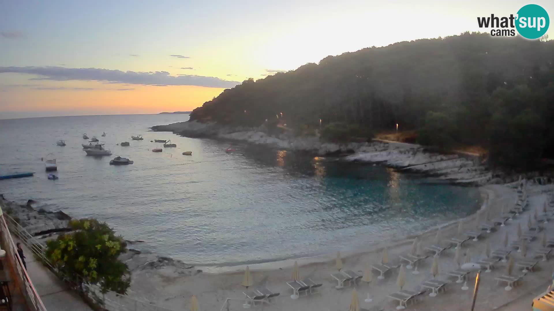 Webcam Mali Lošinj – Sunčana uvala Strand – Veli Žal