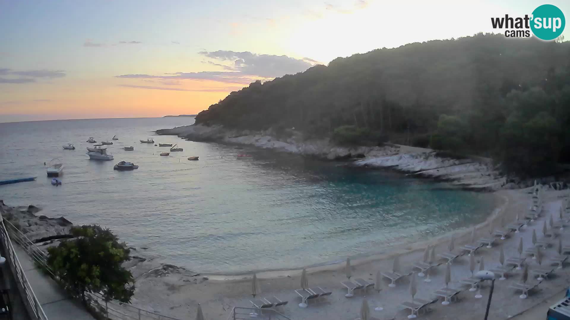Webcam Mali Lošinj – spiaggia Sunčana uvala – Veli Žal