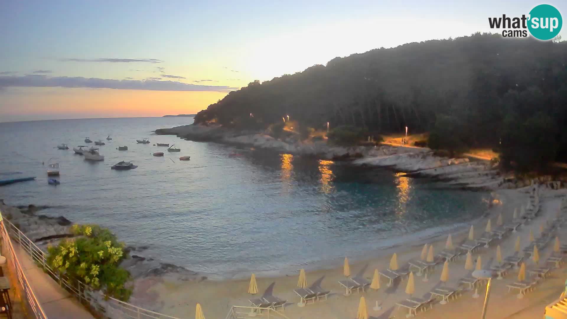 Webcam Mali Lošinj – Sunčana uvala Strand – Veli Žal