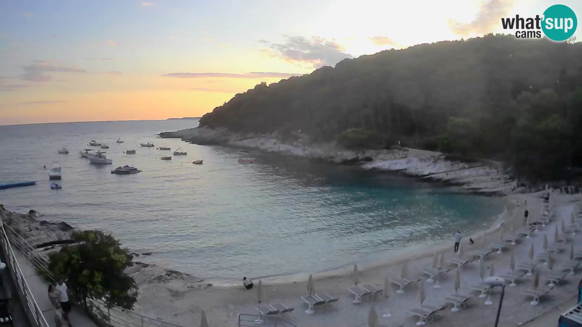 Spletna Kamera Mali Lošinj – plaža Sunčana uvala – Veli Žal