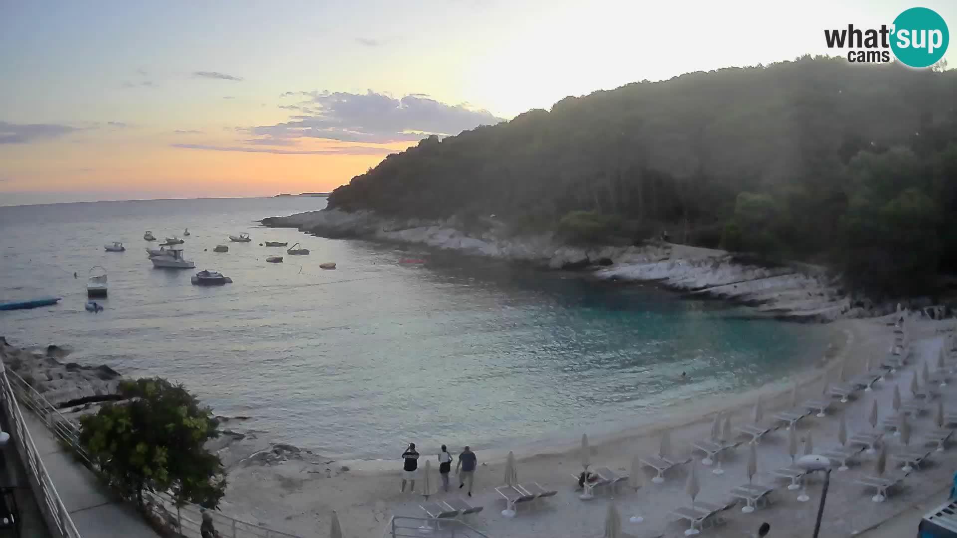 Spletna Kamera Mali Lošinj – plaža Sunčana uvala – Veli Žal