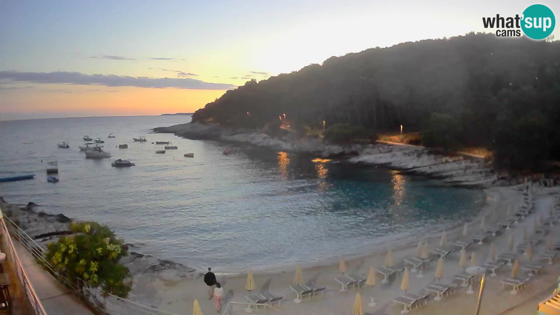 Webcam Mali Lošinj – Sunčana uvala Strand – Veli Žal
