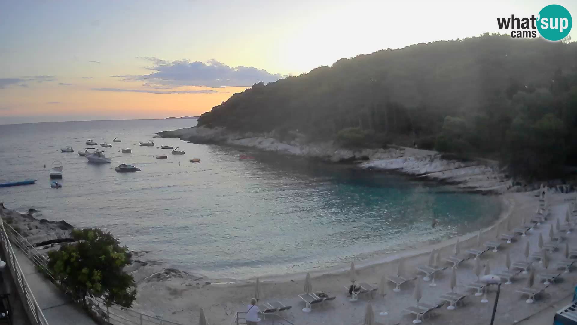 Spletna Kamera Mali Lošinj – plaža Sunčana uvala – Veli Žal