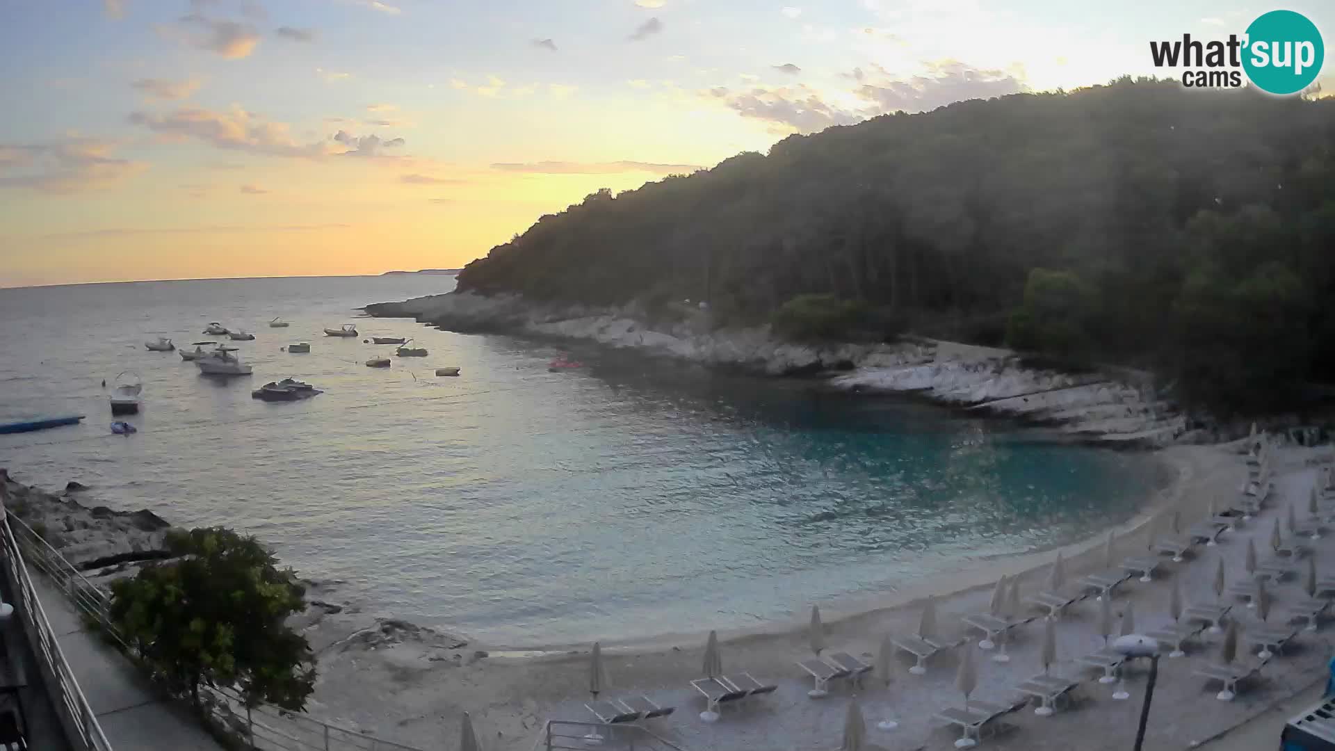 Webcam Mali Lošinj – Sunčana uvala Strand – Veli Žal
