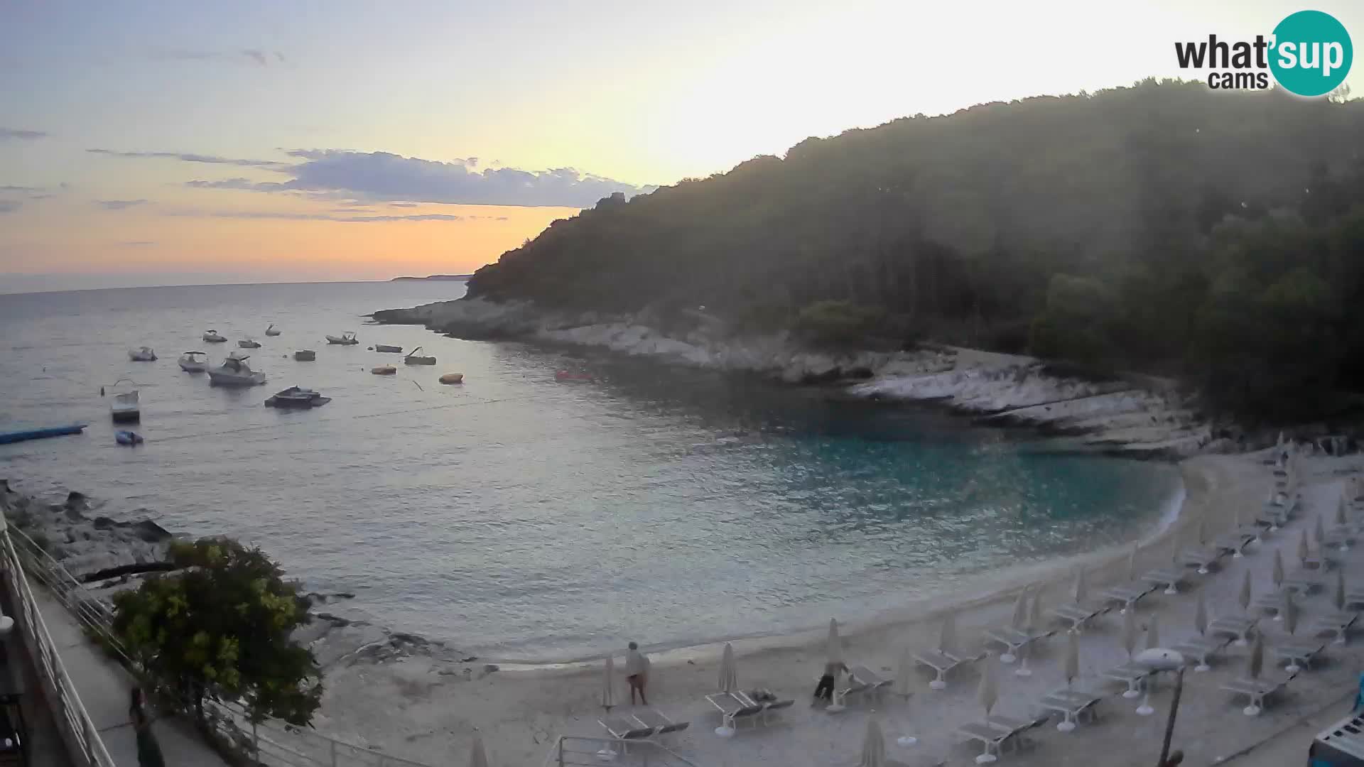 Webcam Mali Lošinj – spiaggia Sunčana uvala – Veli Žal