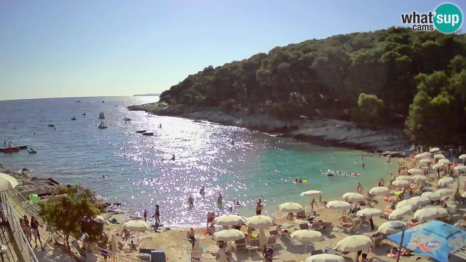 Webcam Mali Lošinj – Sunčana uvala Strand – Veli Žal