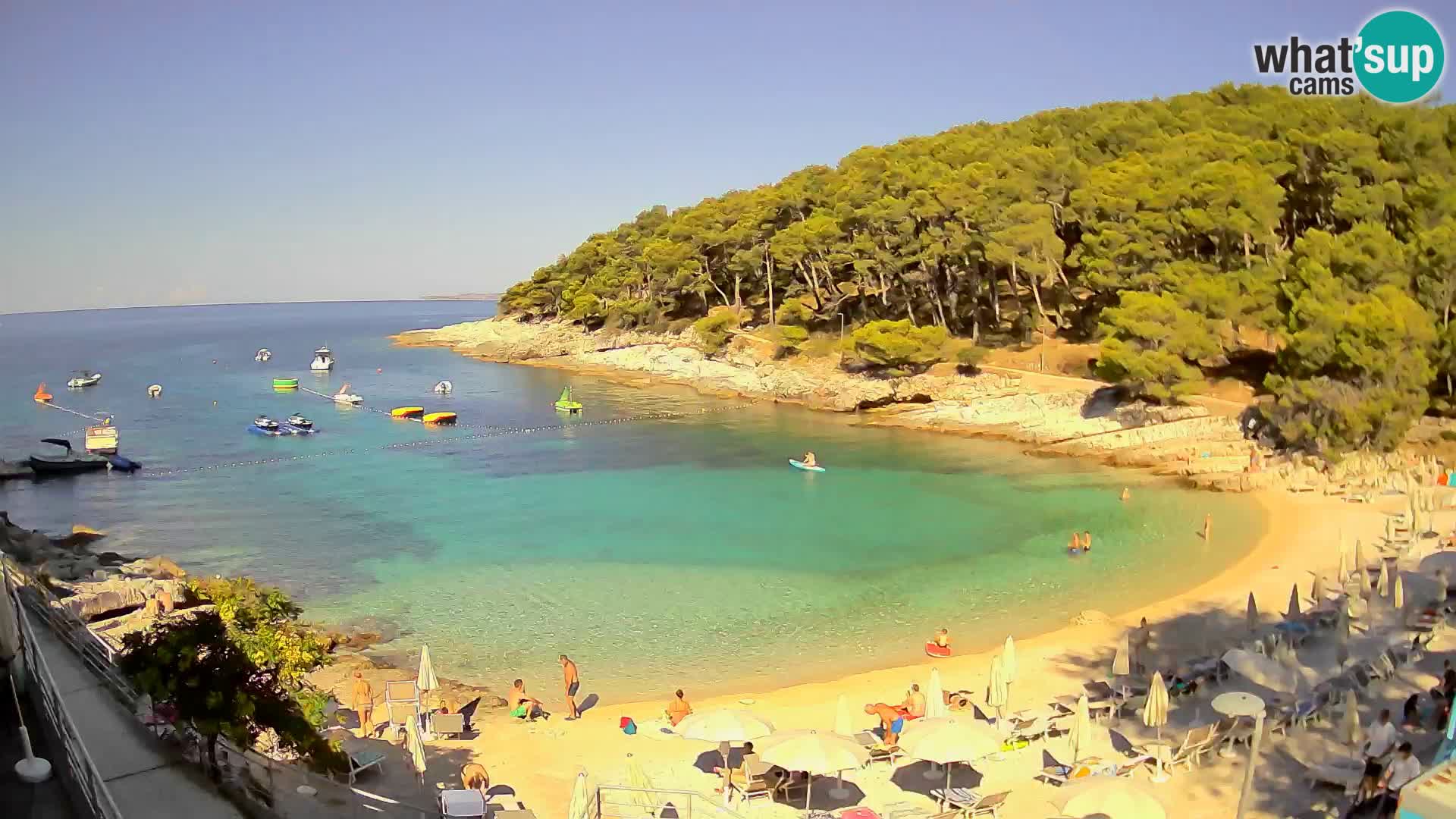 Webcam Mali Lošinj – spiaggia Sunčana uvala – Veli Žal