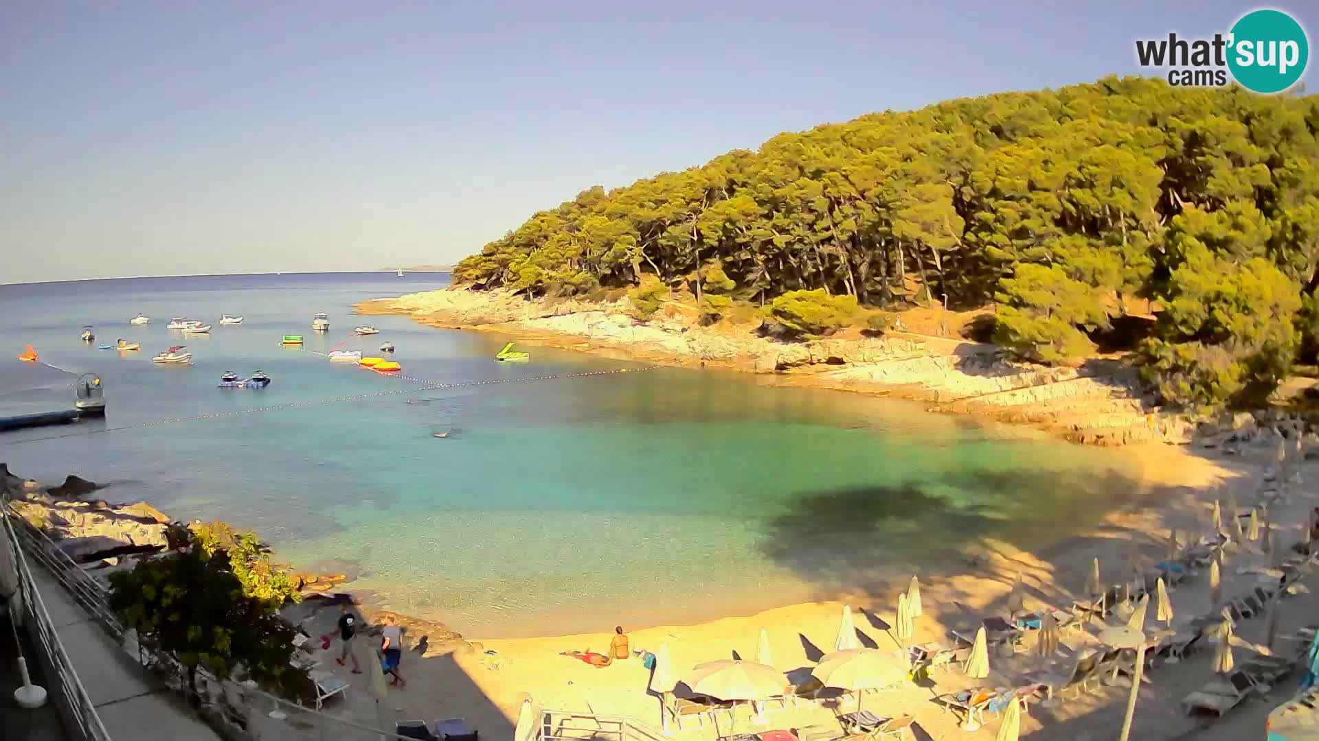 Webcam Mali Lošinj – Sunčana uvala Strand – Veli Žal