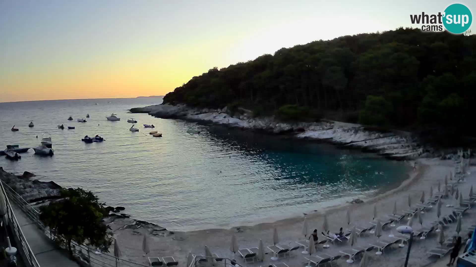 Spletna Kamera Mali Lošinj – plaža Sunčana uvala – Veli Žal