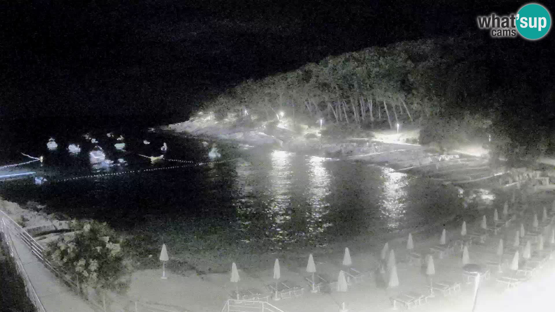 Webcam Mali Lošinj – Sunčana uvala Strand – Veli Žal