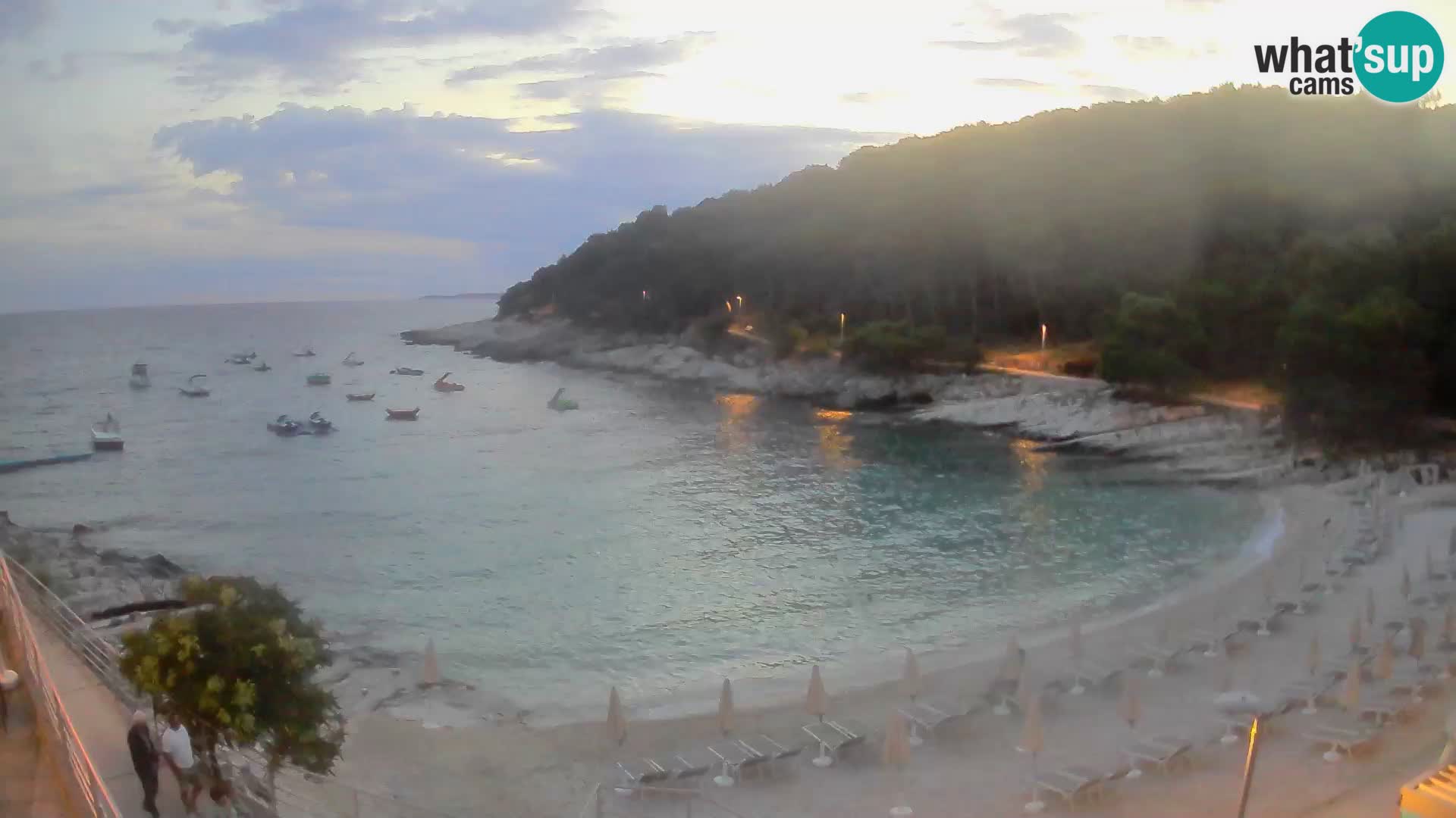 Spletna Kamera Mali Lošinj – plaža Sunčana uvala – Veli Žal