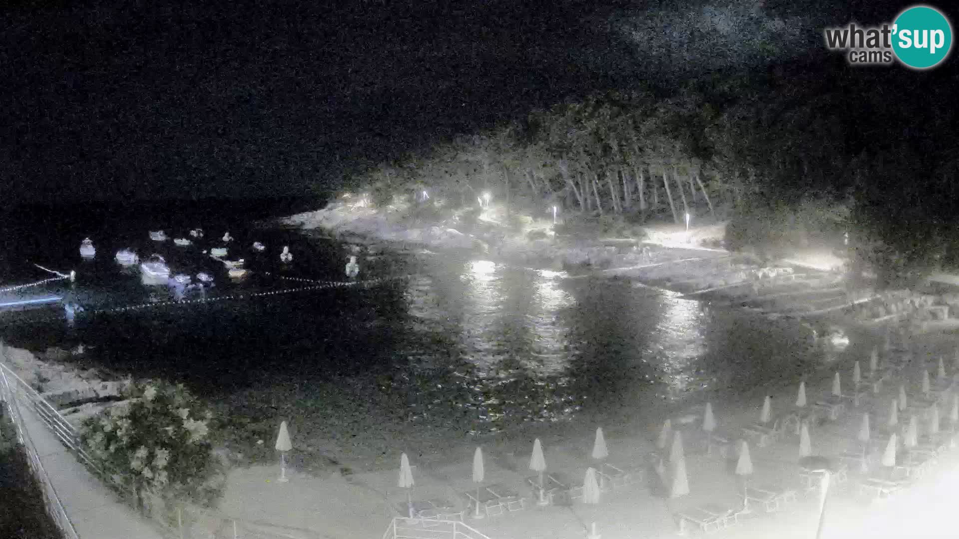 Webcam Mali Lošinj – Sunčana uvala Strand – Veli Žal