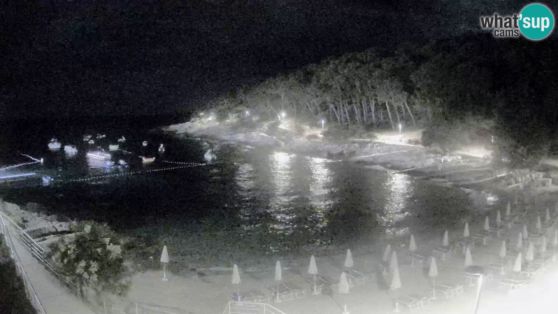 Webcam Mali Lošinj – Sunčana uvala beach – Veli Žal