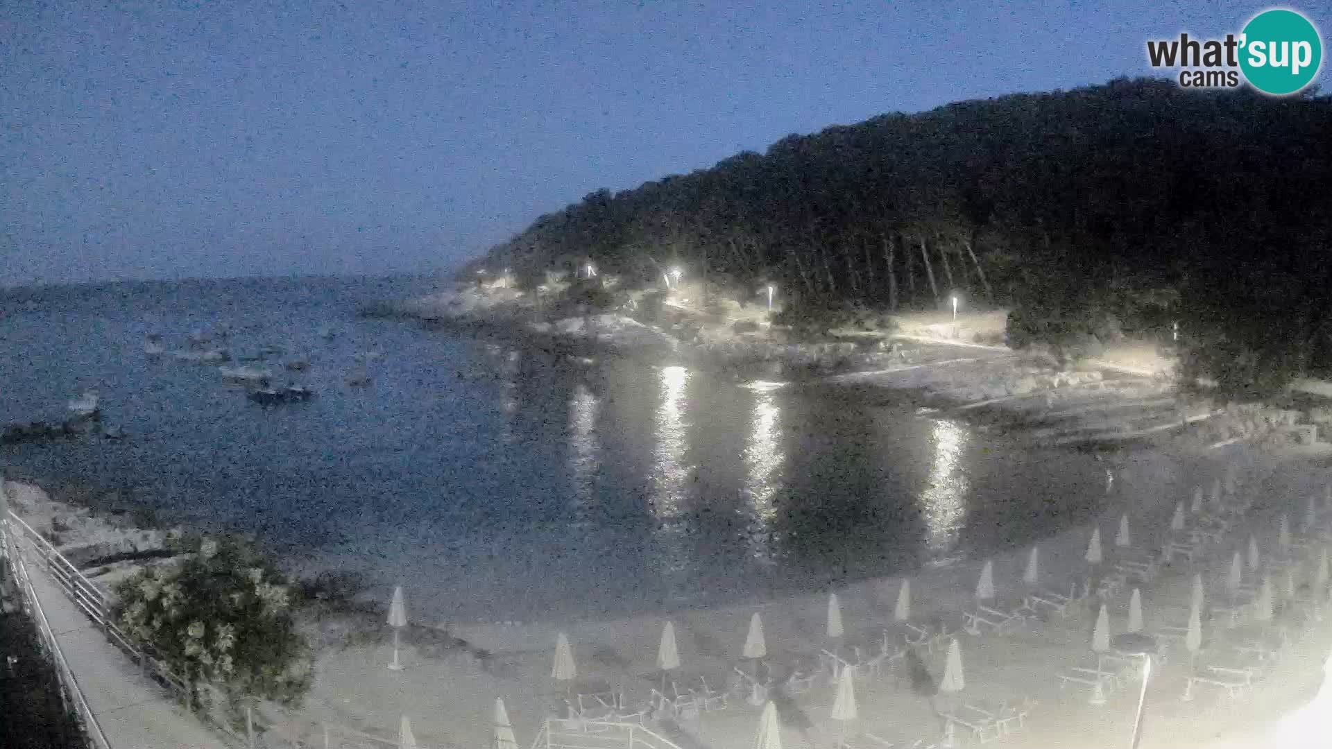 Spletna Kamera Mali Lošinj – plaža Sunčana uvala – Veli Žal