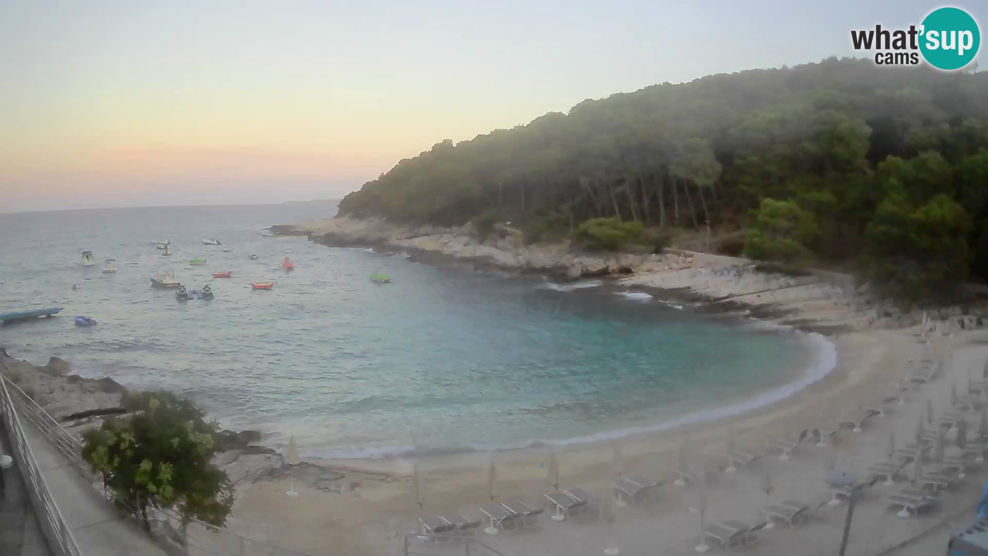 Webcam Mali Lošinj – spiaggia Sunčana uvala – Veli Žal