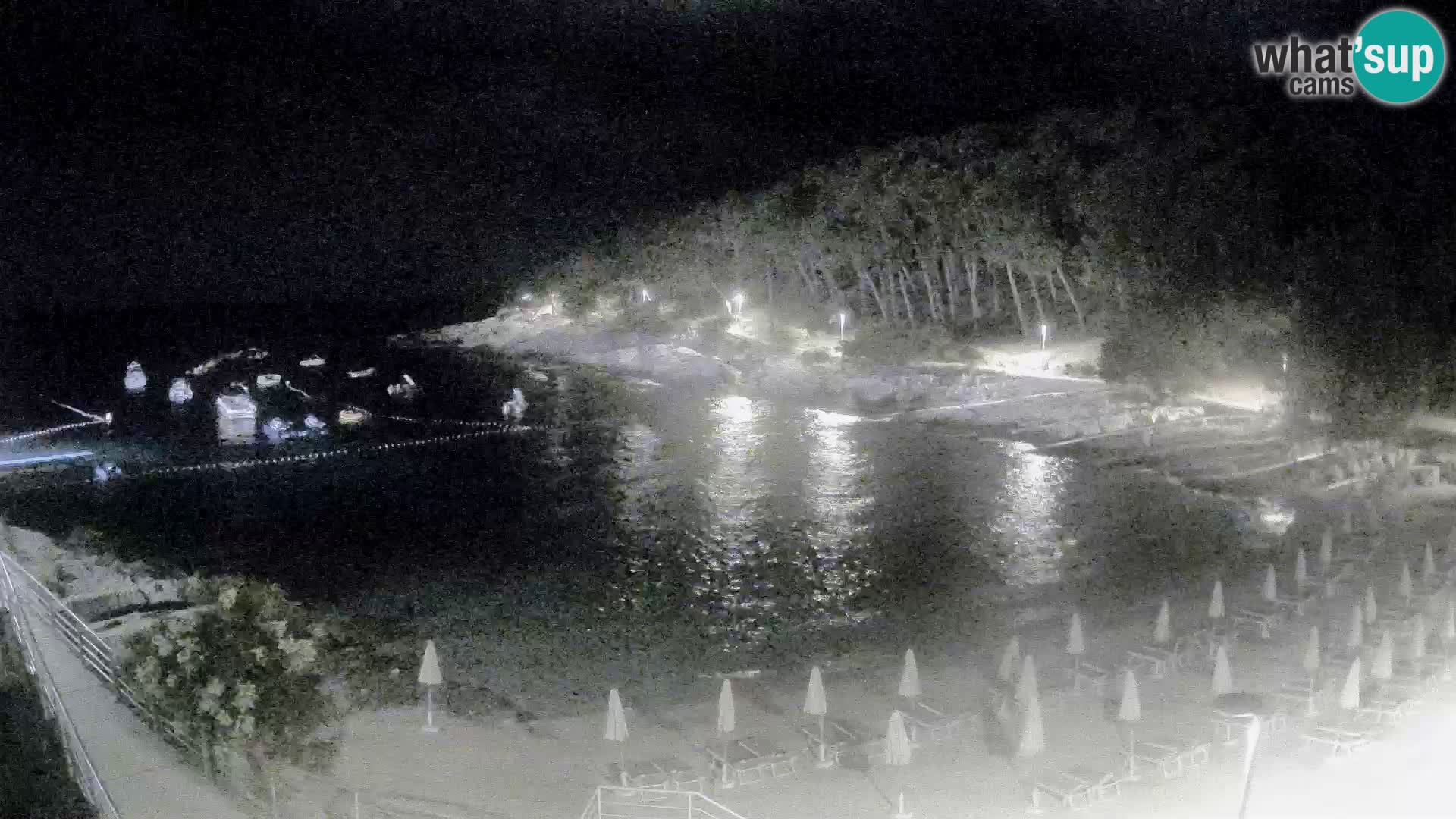 Spletna Kamera Mali Lošinj – plaža Sunčana uvala – Veli Žal