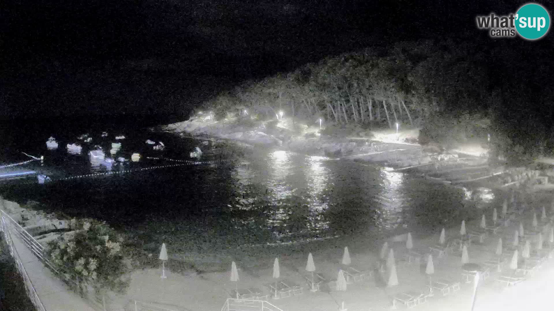 Web kam Mali Lošinj – plaža Sunčana uvala – Veli Žal