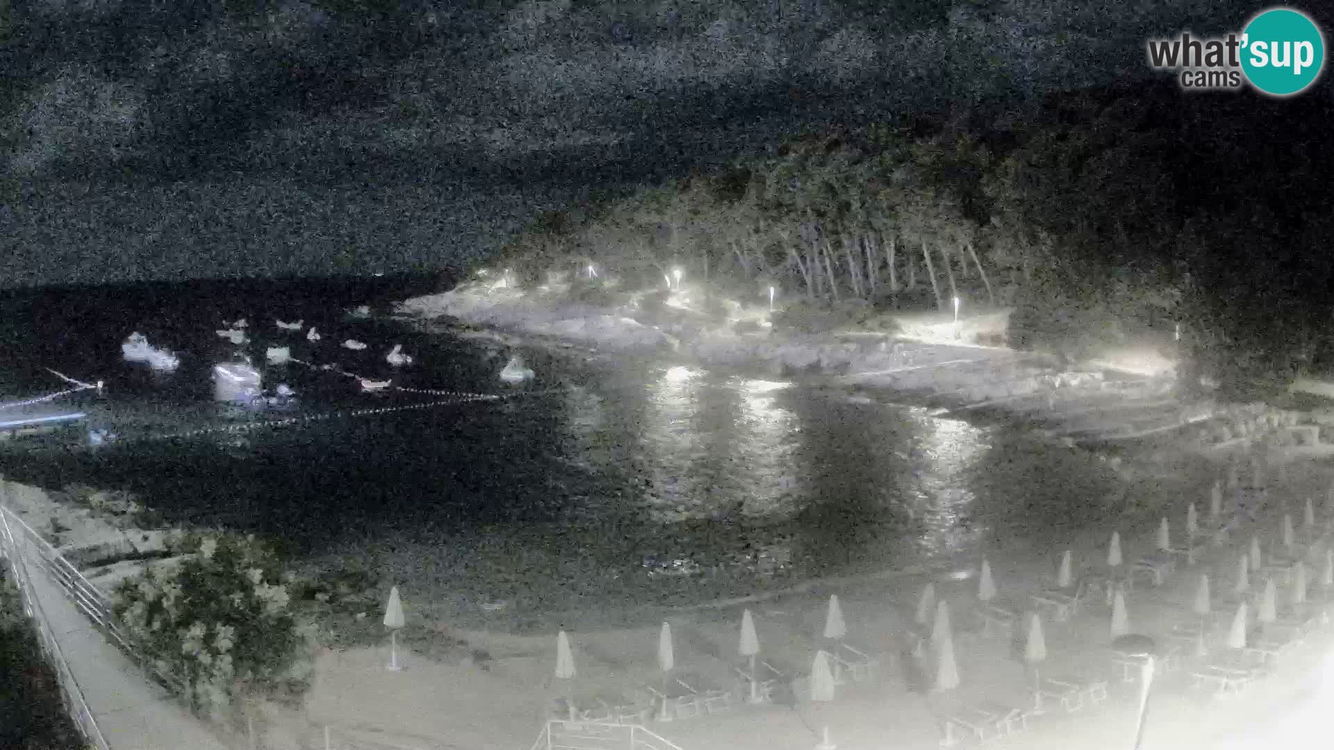 Webcam Mali Lošinj – Sunčana uvala beach – Veli Žal