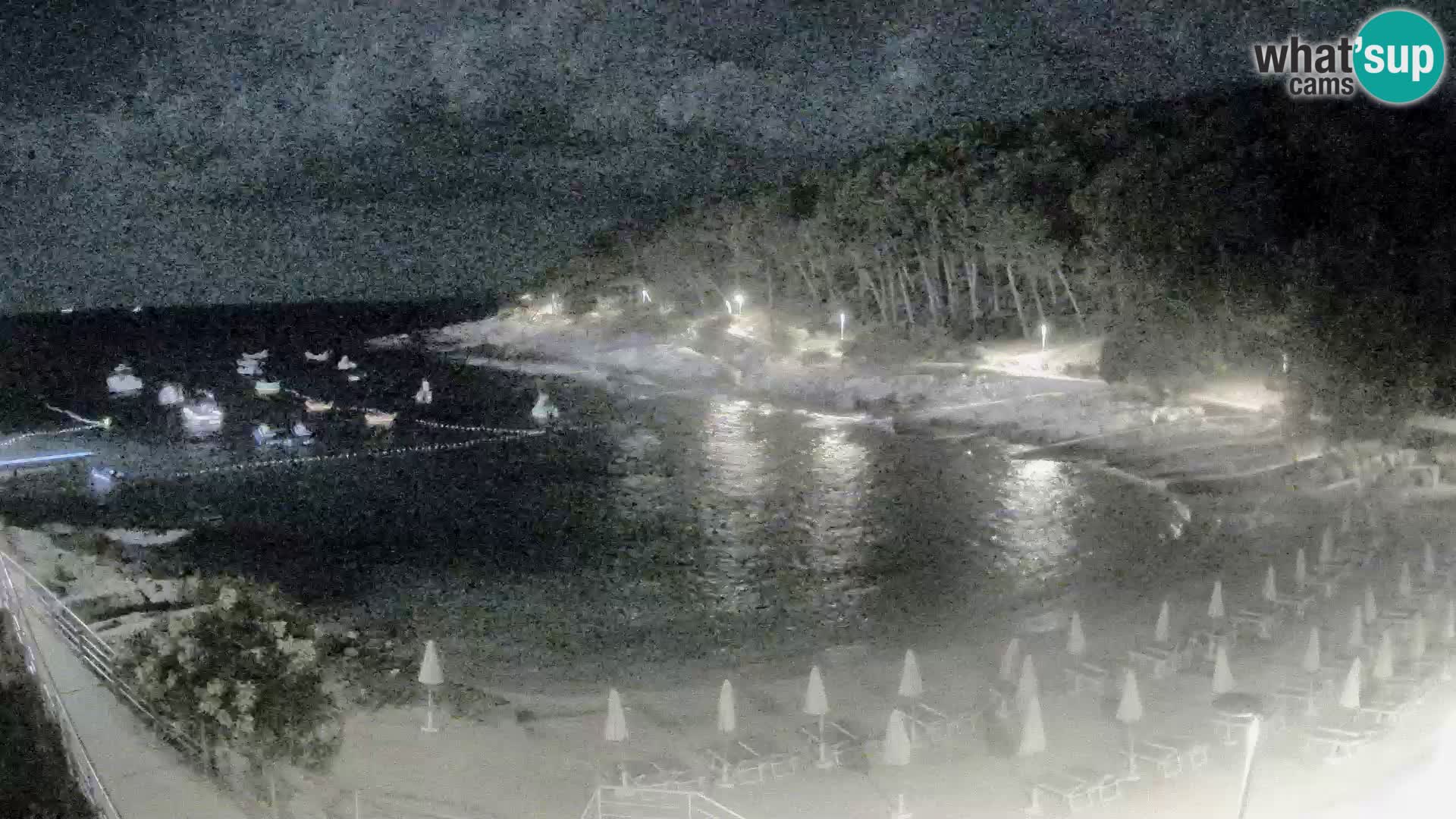 Webcam Mali Lošinj – spiaggia Sunčana uvala – Veli Žal