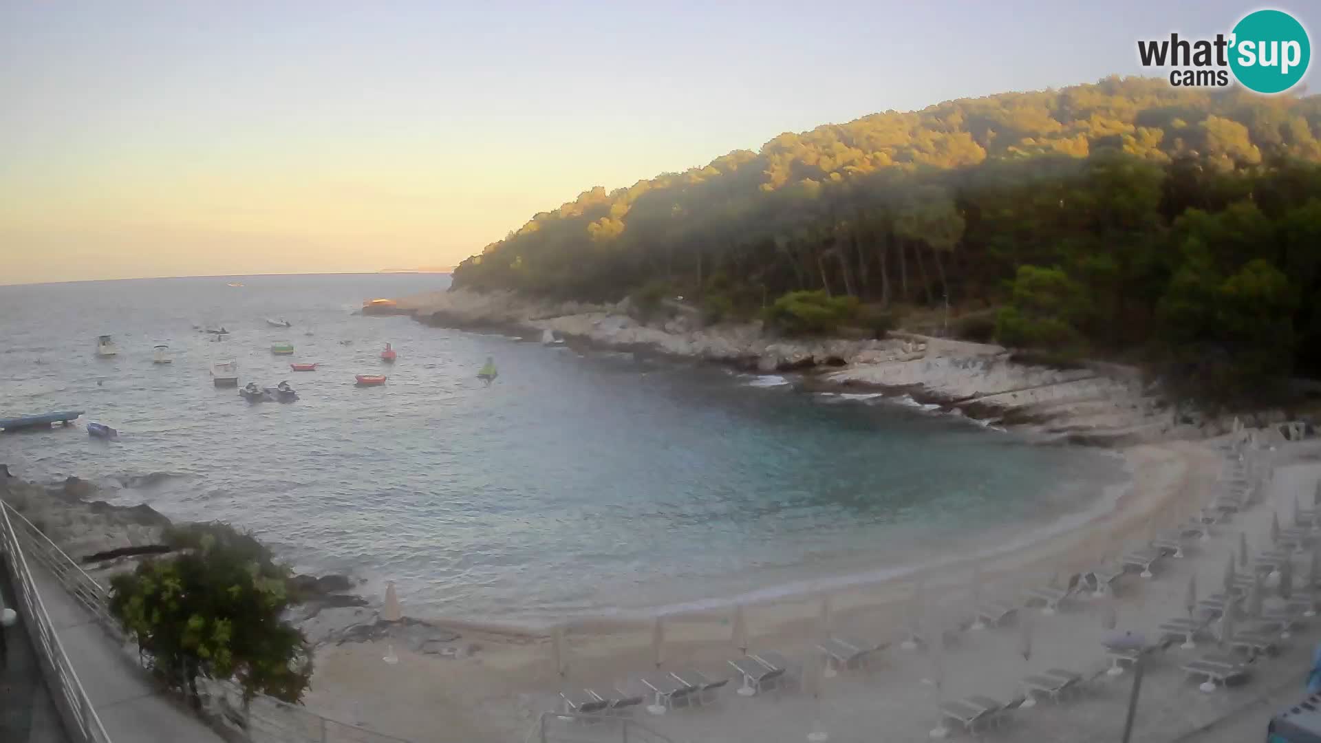 Webcam Mali Lošinj – Sunčana uvala Strand – Veli Žal