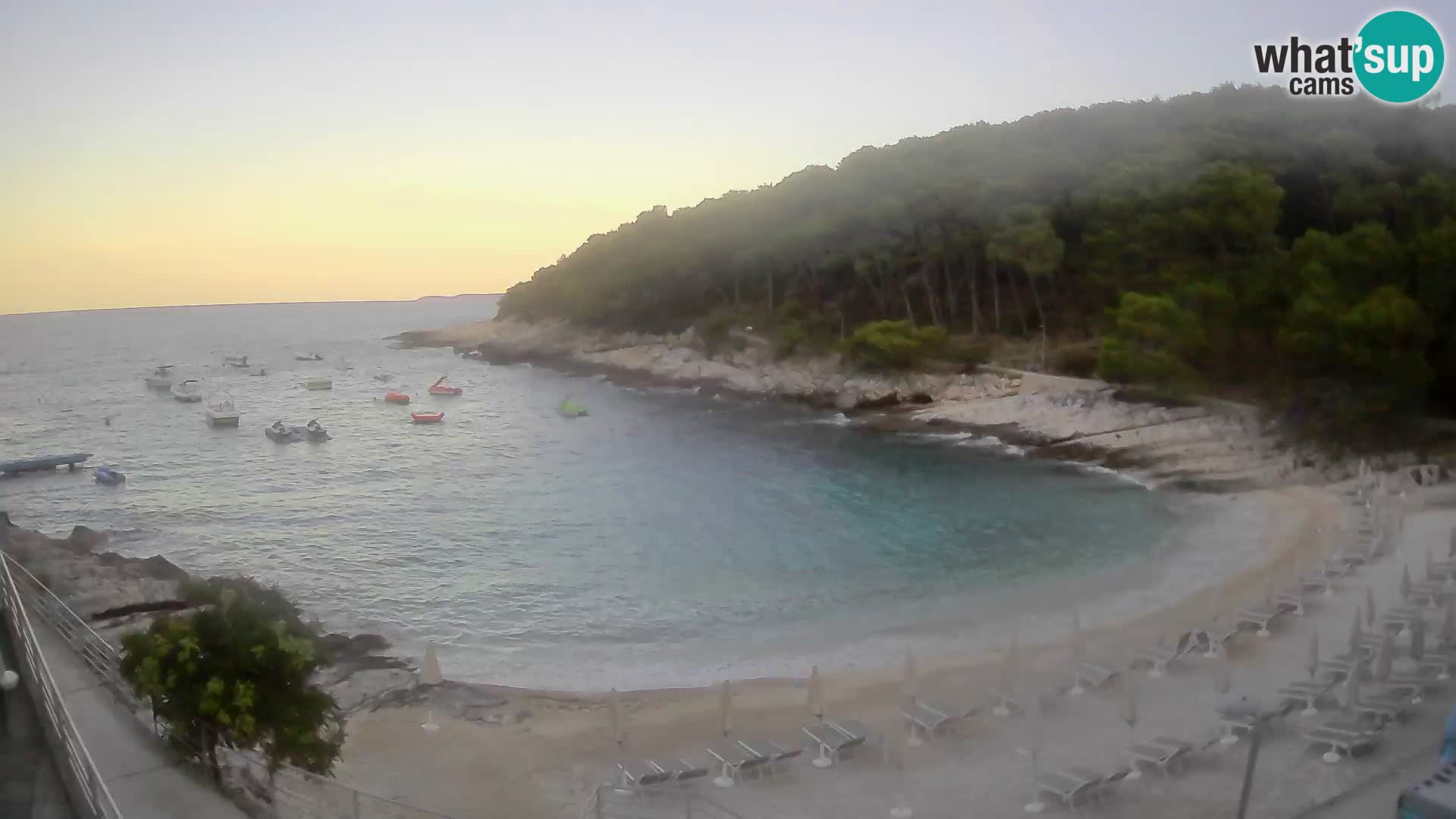 Webcam Mali Lošinj – Sunčana uvala Strand – Veli Žal
