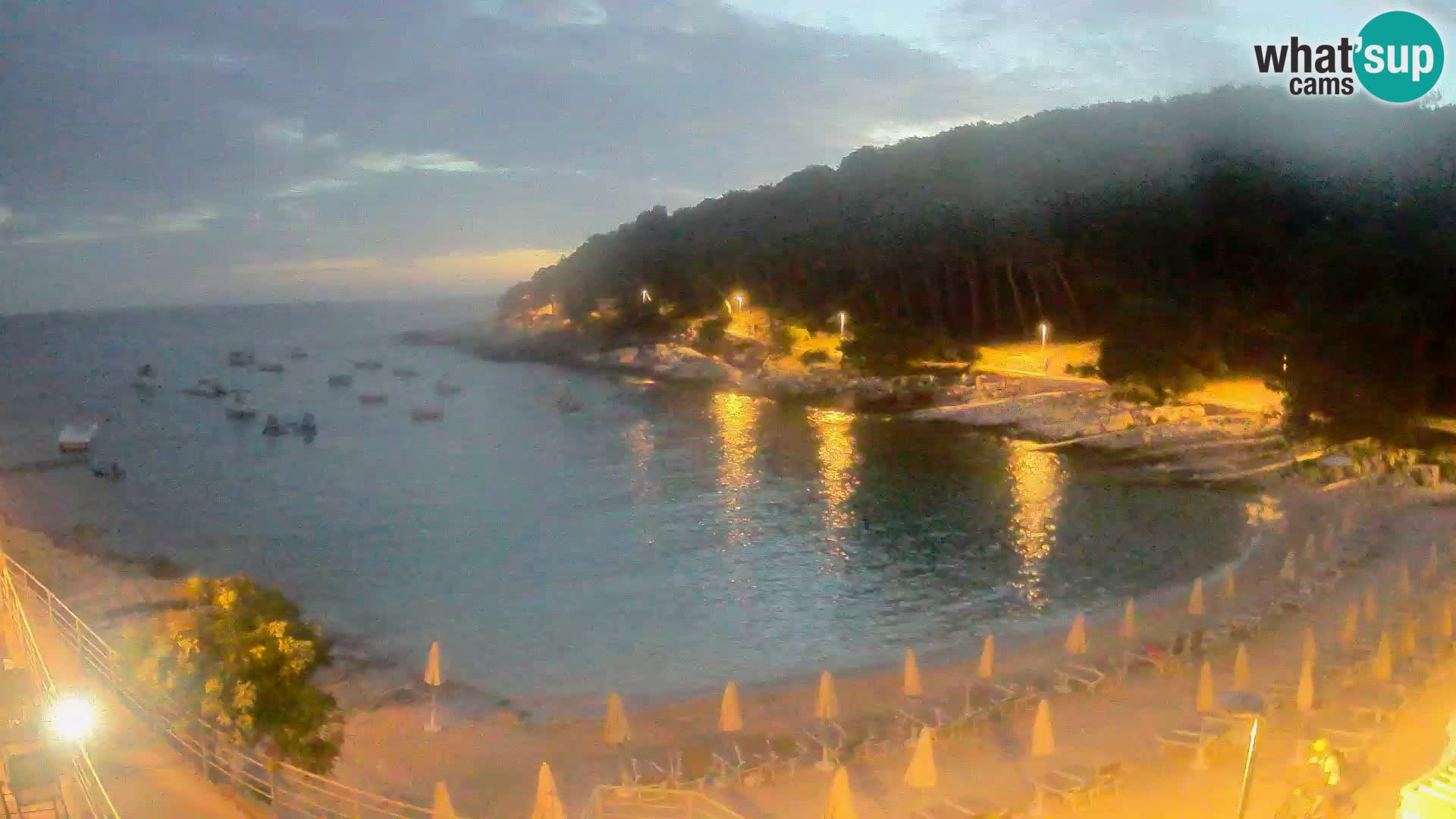Webcam Mali Lošinj – Sunčana uvala Strand – Veli Žal