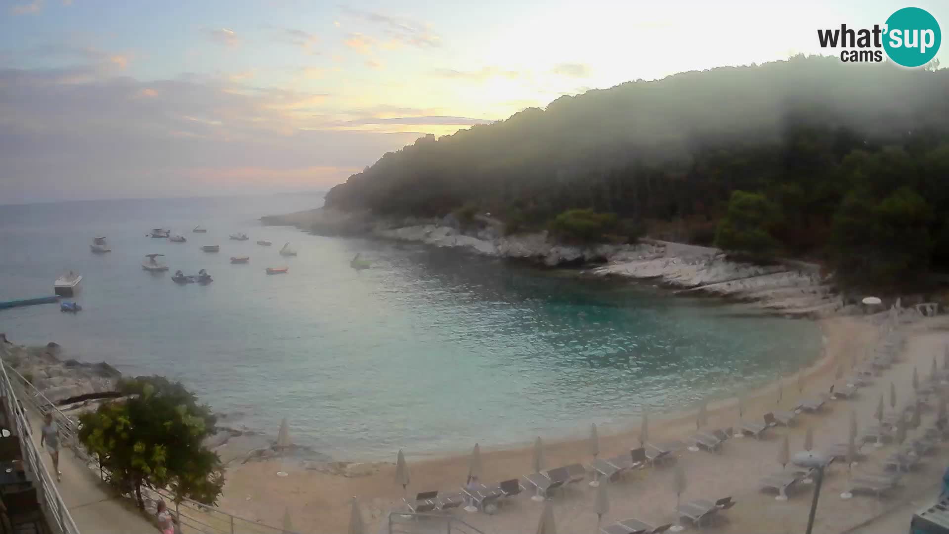 Webcam Mali Lošinj – Sunčana uvala Strand – Veli Žal