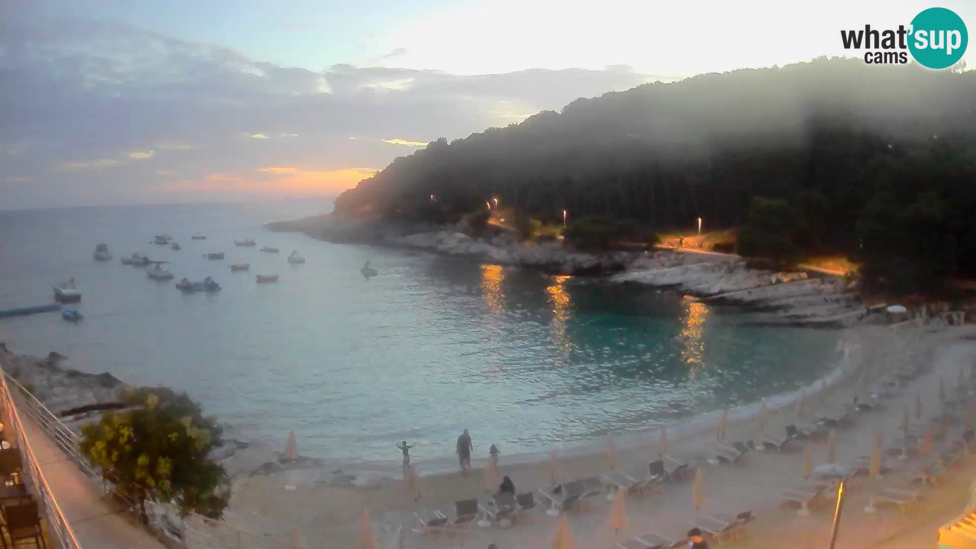 Webcam Mali Lošinj – Sunčana uvala Strand – Veli Žal