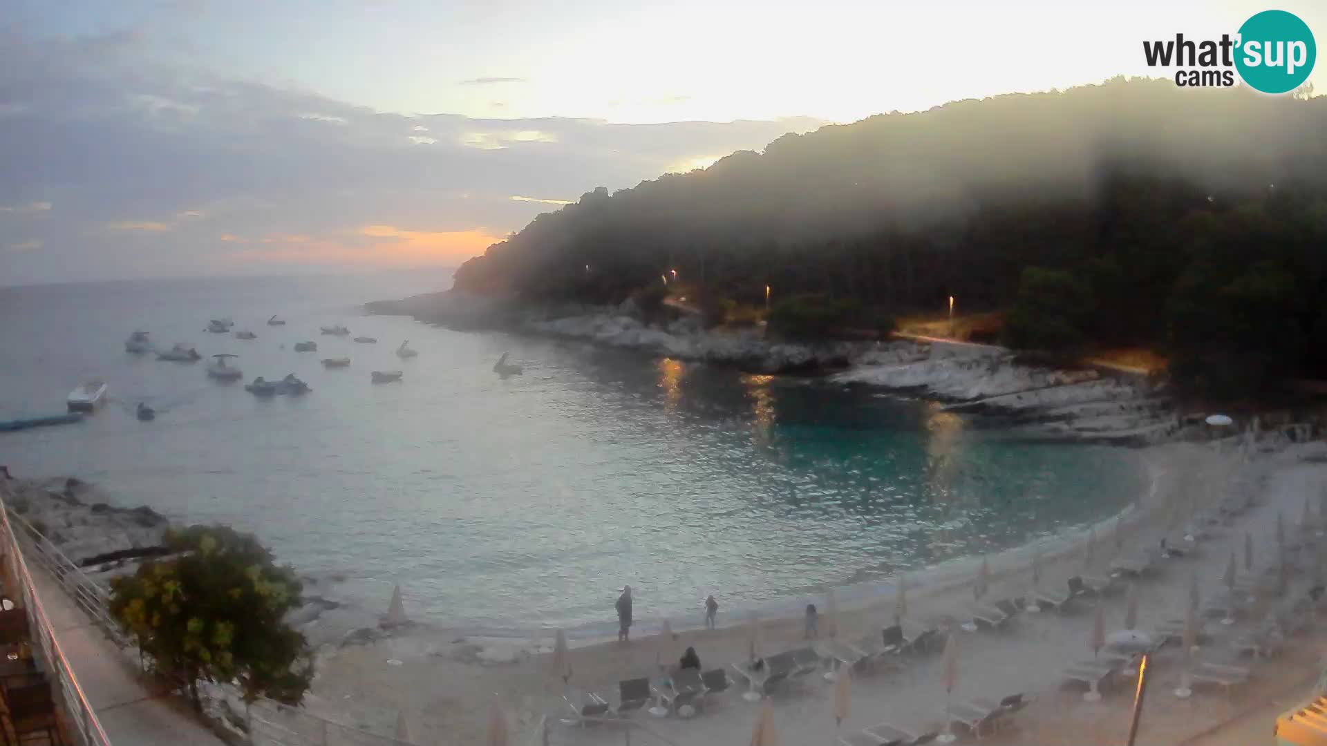Webcam Mali Lošinj – spiaggia Sunčana uvala – Veli Žal