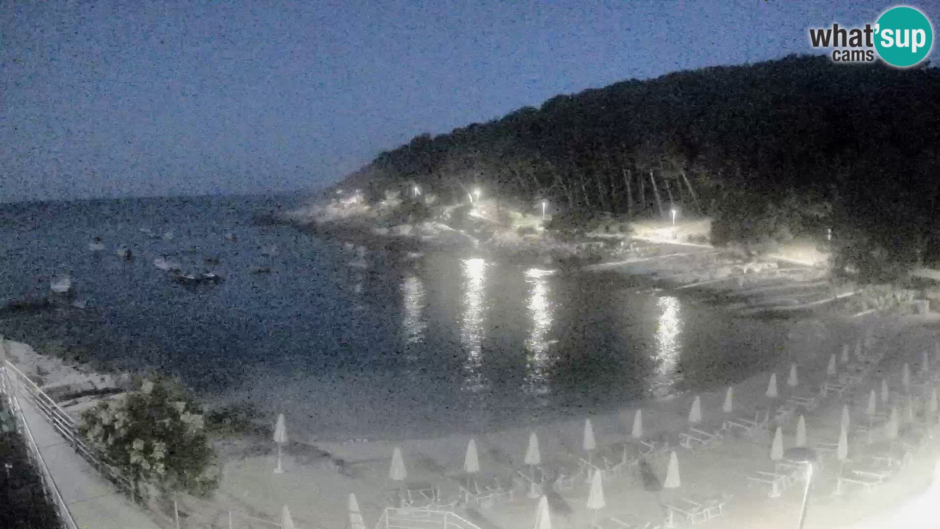 Webcam Mali Lošinj – Sunčana uvala Strand – Veli Žal