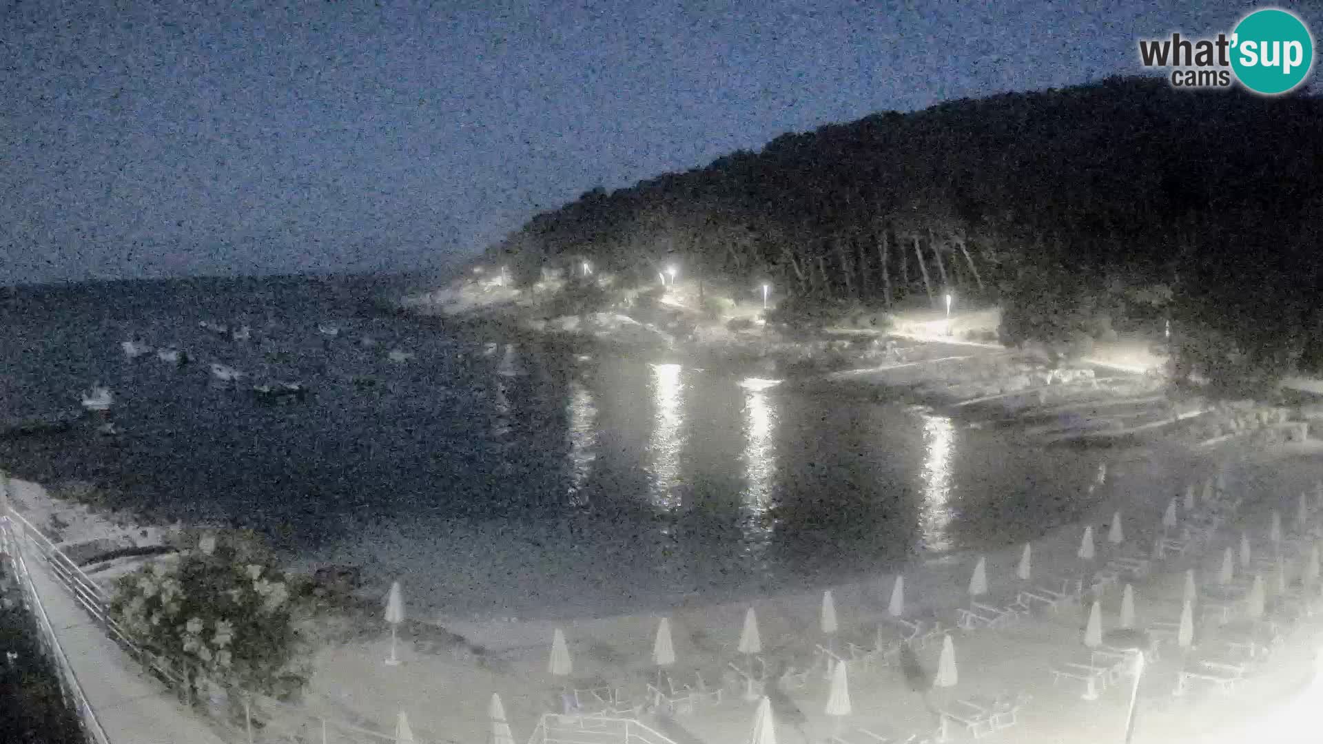 Webcam Mali Lošinj – Sunčana uvala Strand – Veli Žal