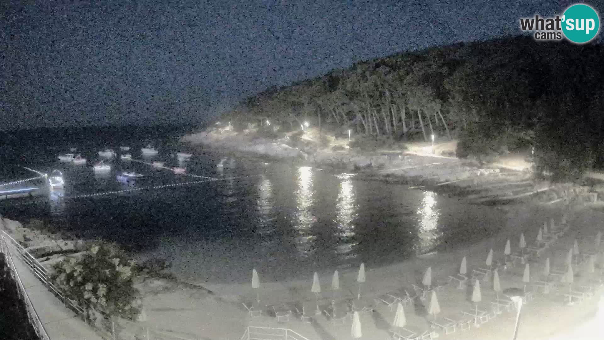 Spletna Kamera Mali Lošinj – plaža Sunčana uvala – Veli Žal