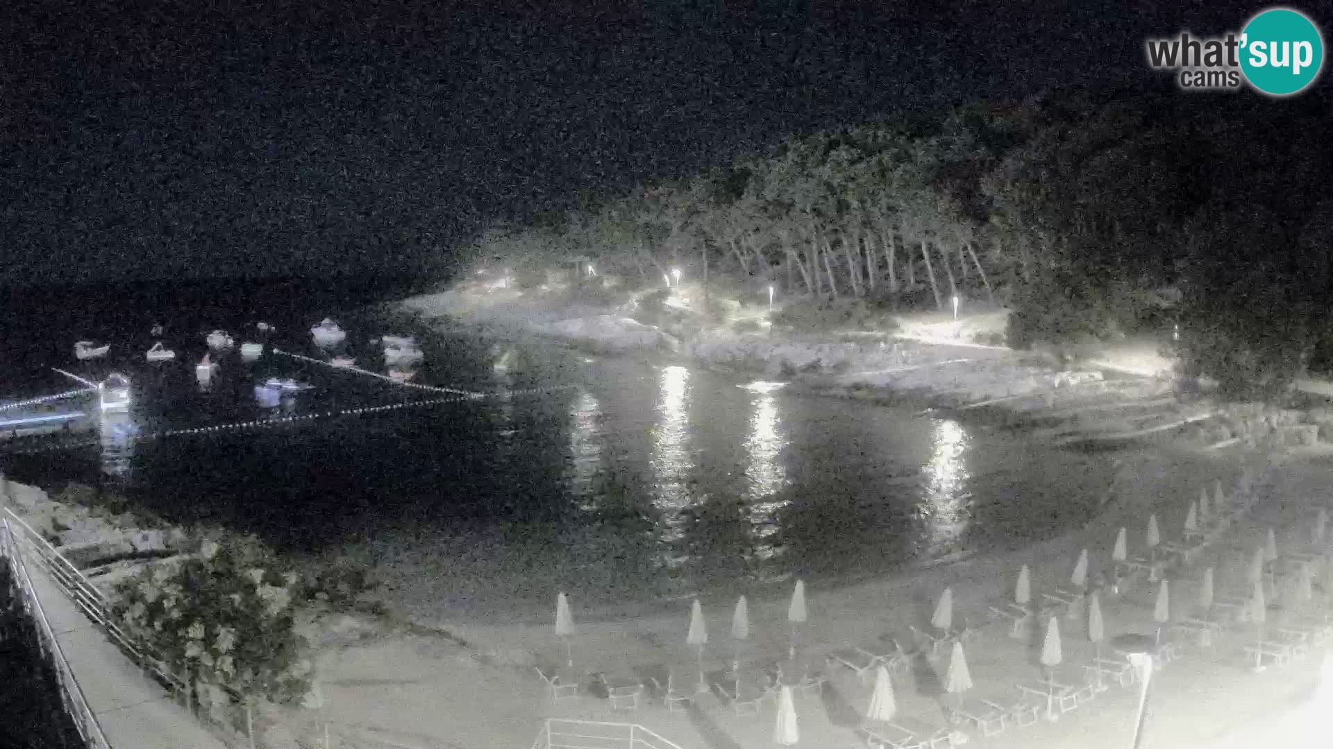 Spletna Kamera Mali Lošinj – plaža Sunčana uvala – Veli Žal