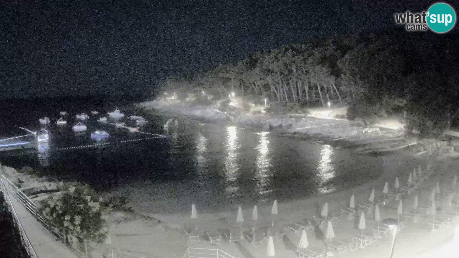 Spletna Kamera Mali Lošinj – plaža Sunčana uvala – Veli Žal
