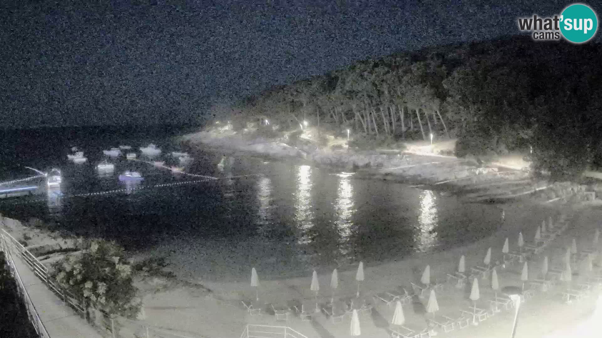 Webcam Mali Lošinj – Sunčana uvala beach – Veli Žal