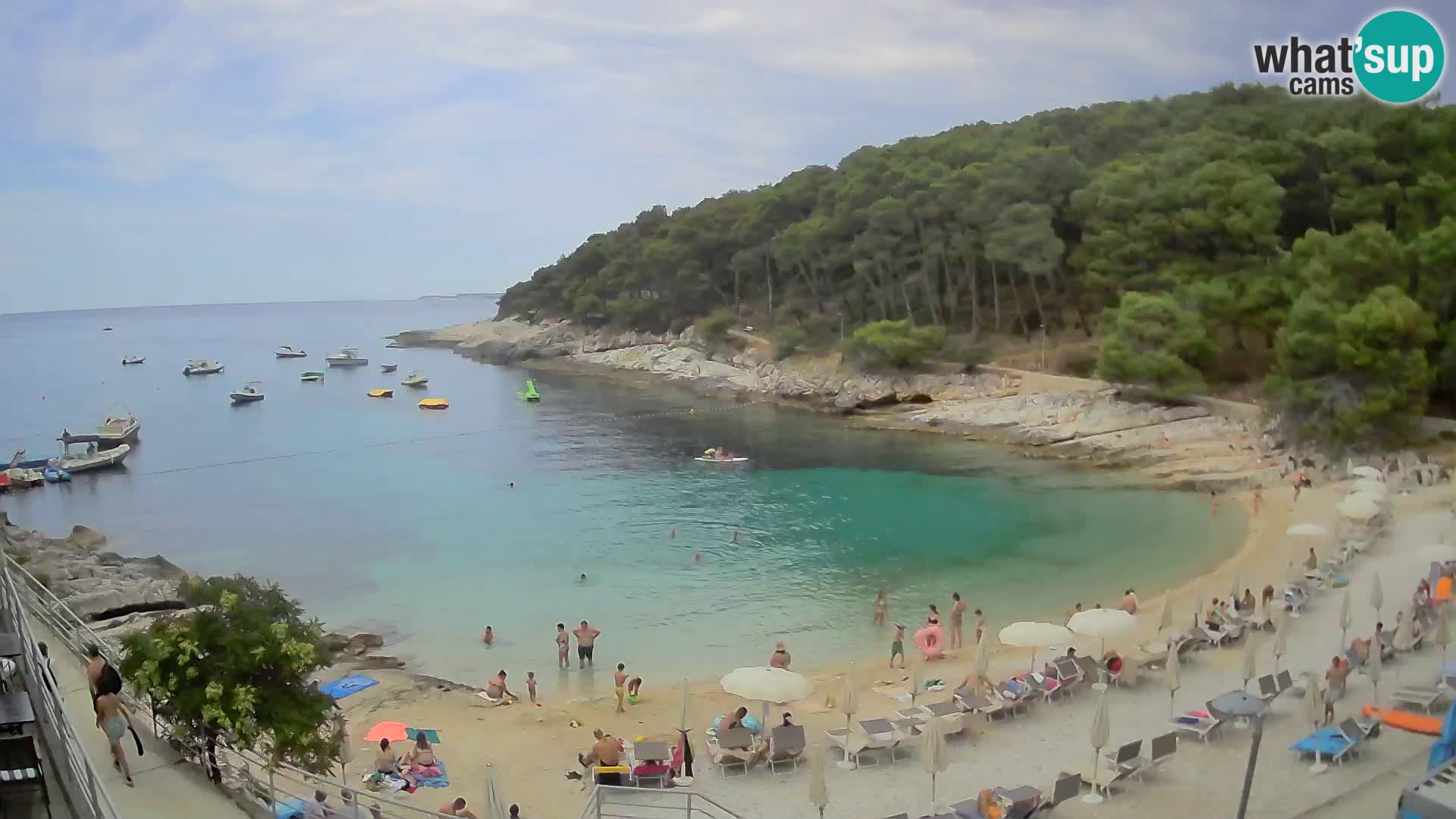 Webcam Mali Lošinj – Sunčana uvala Strand – Veli Žal
