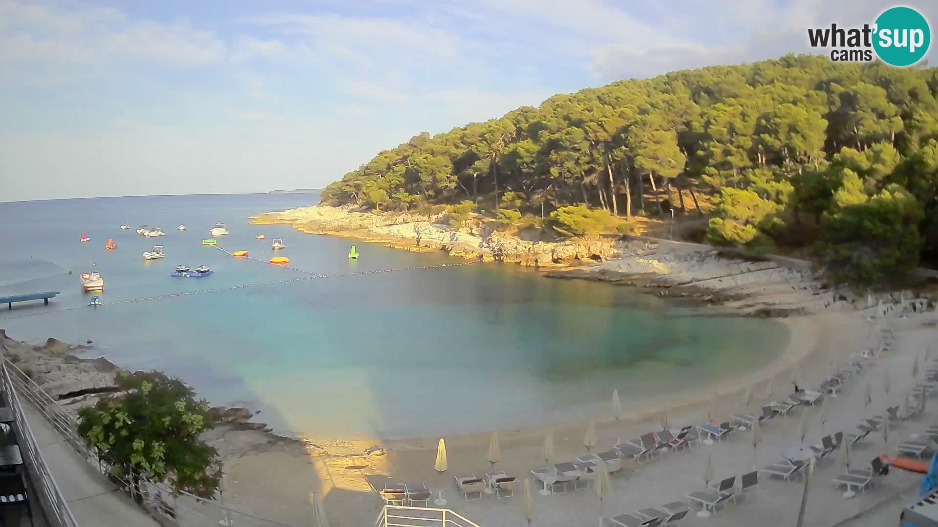 Webcam Mali Lošinj – spiaggia Sunčana uvala – Veli Žal