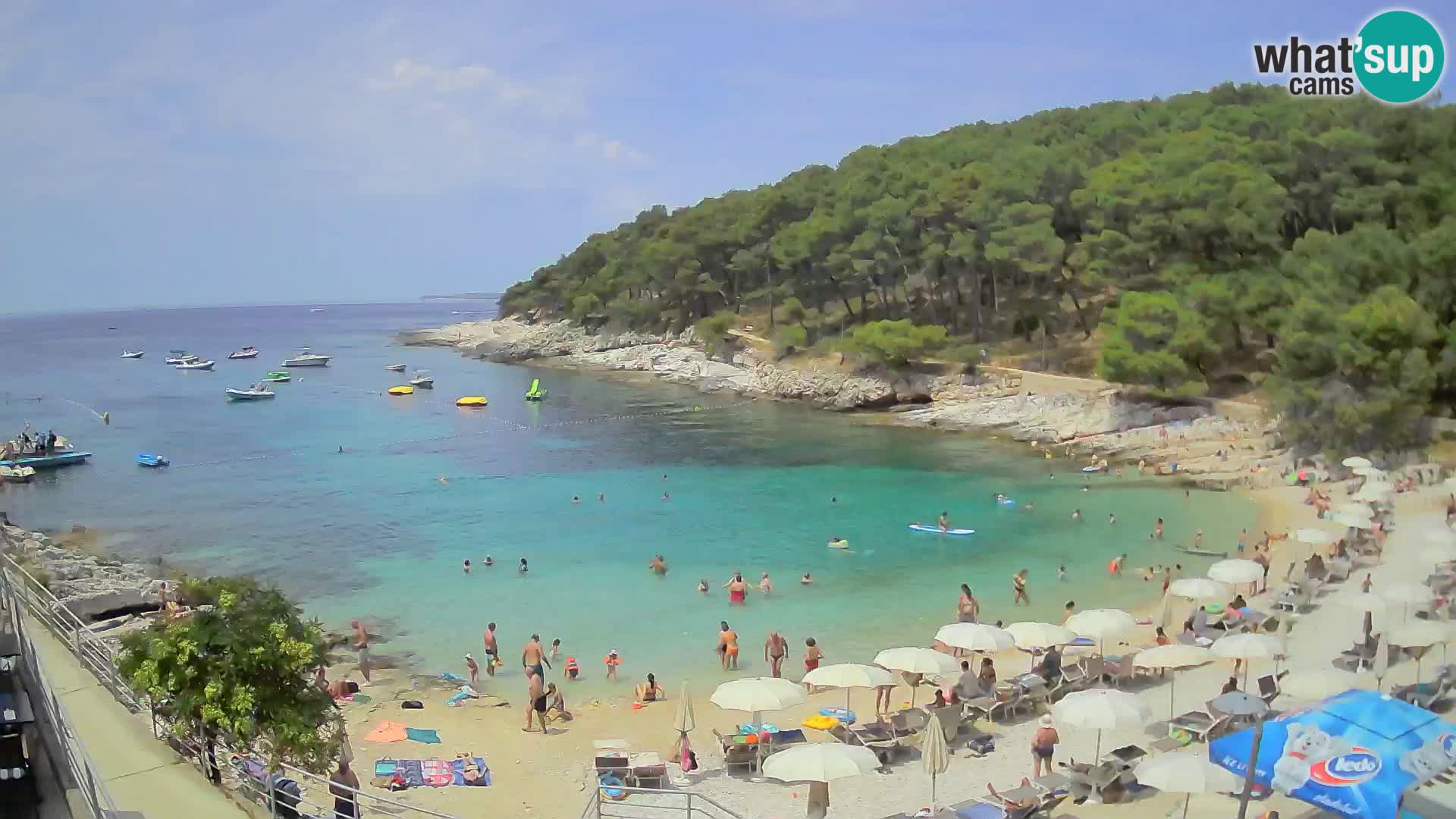 Web kam Mali Lošinj – plaža Sunčana uvala – Veli Žal