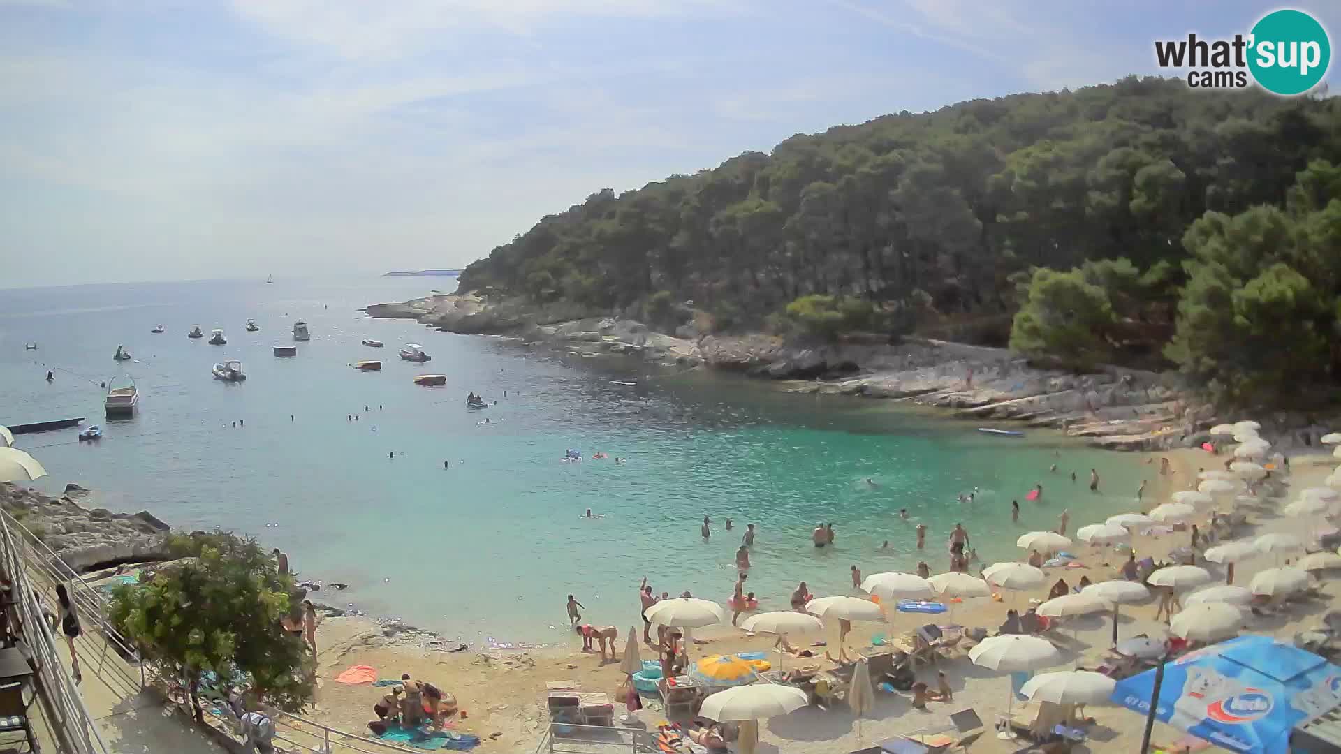 Webcam Mali Lošinj – Sunčana uvala Strand – Veli Žal