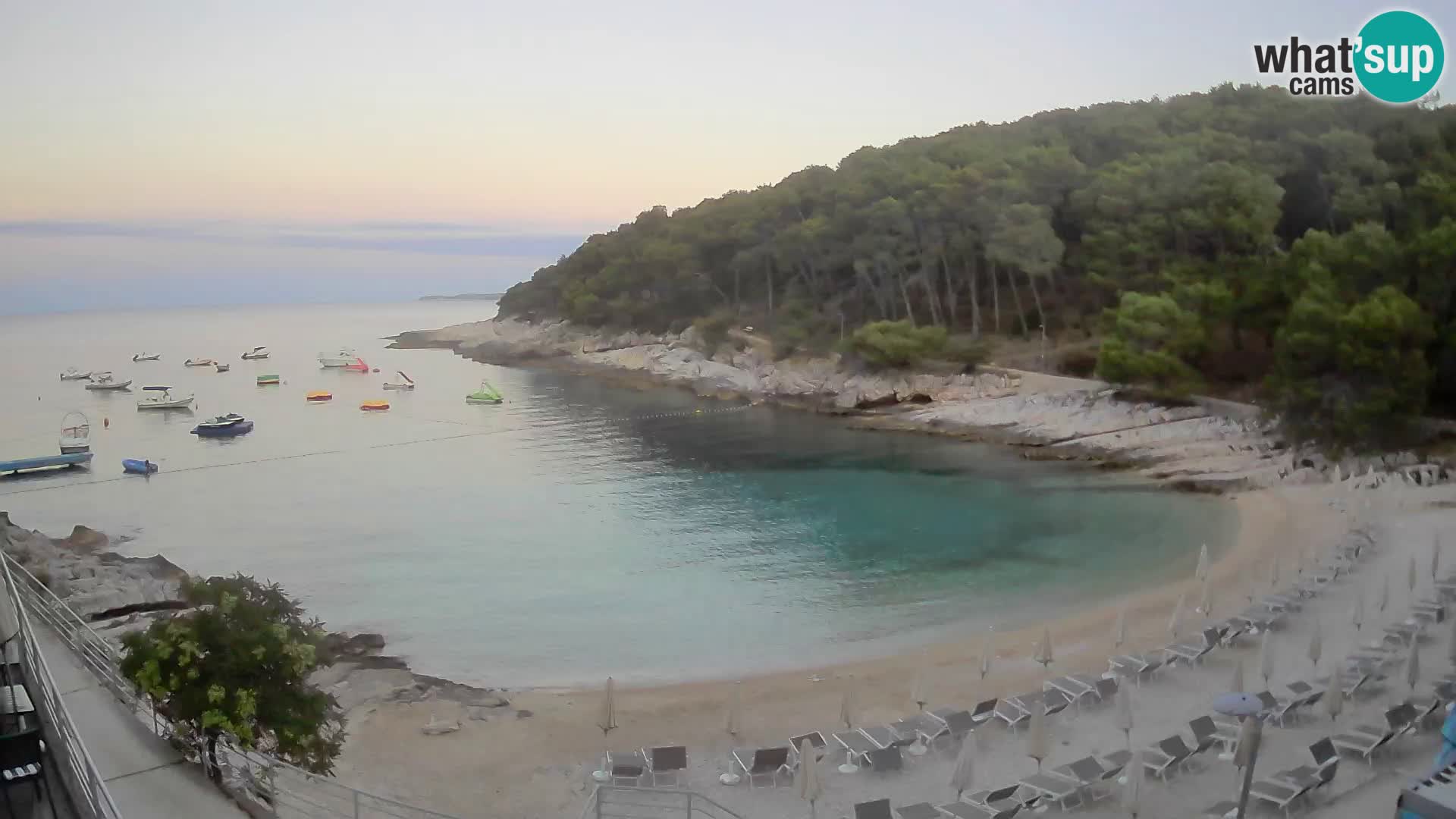 Webcam Mali Lošinj – spiaggia Sunčana uvala – Veli Žal